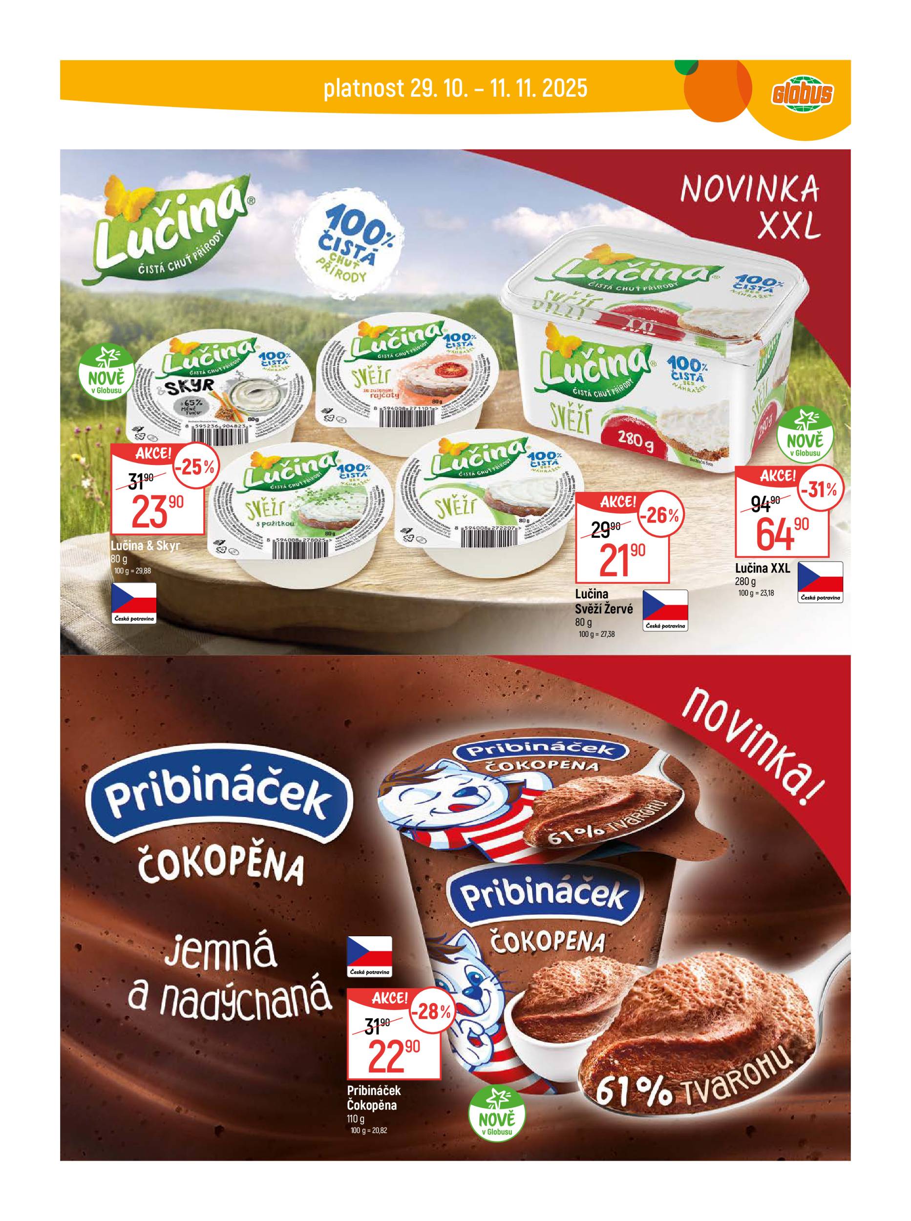 globus - Aktuální leták Globus - Váš svět nízkých cen od 29.10. do 04.11. - page: 4