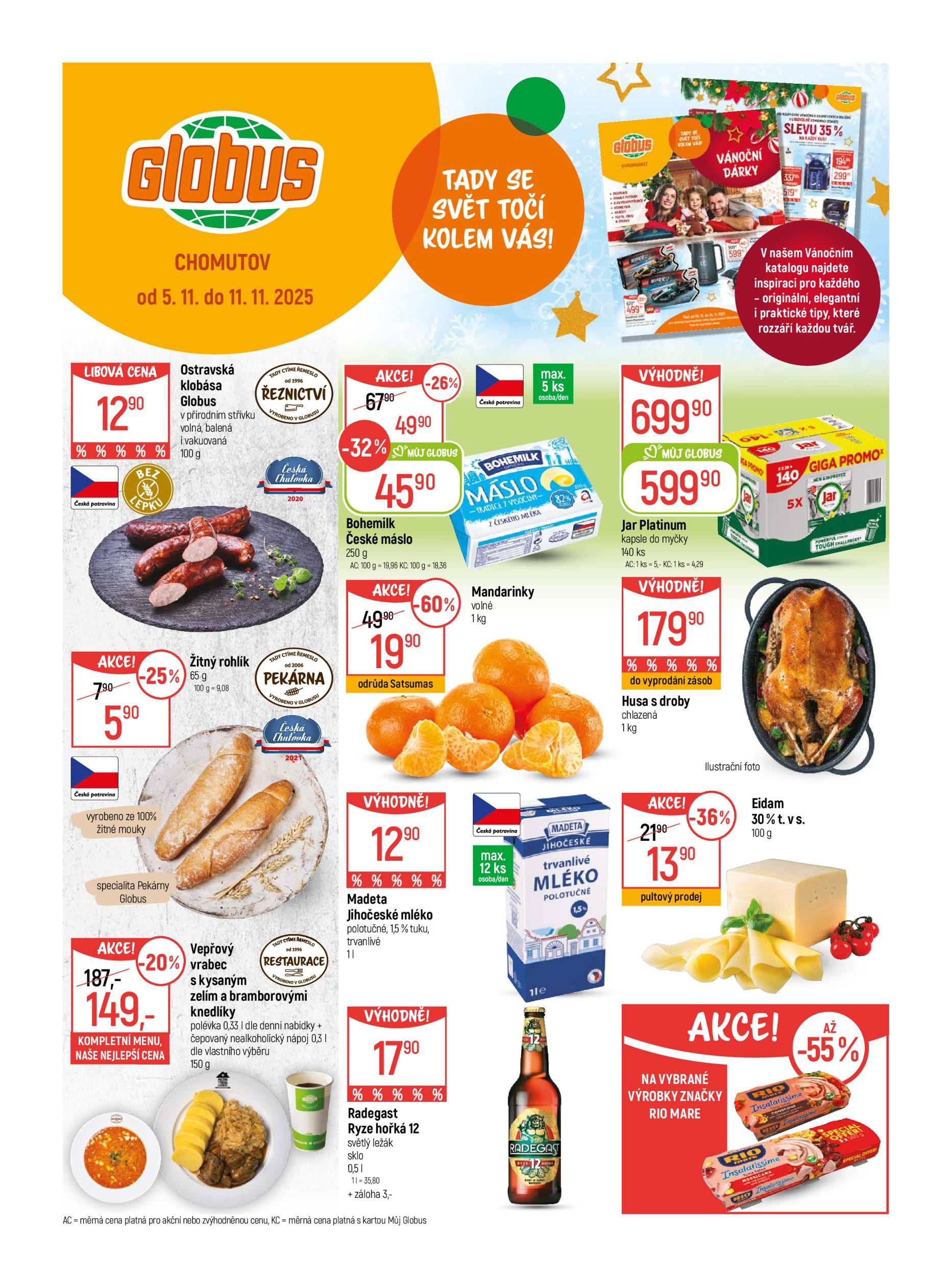 globus - Aktuální leták Globus - Chomutov od 05.11. do 11.11.