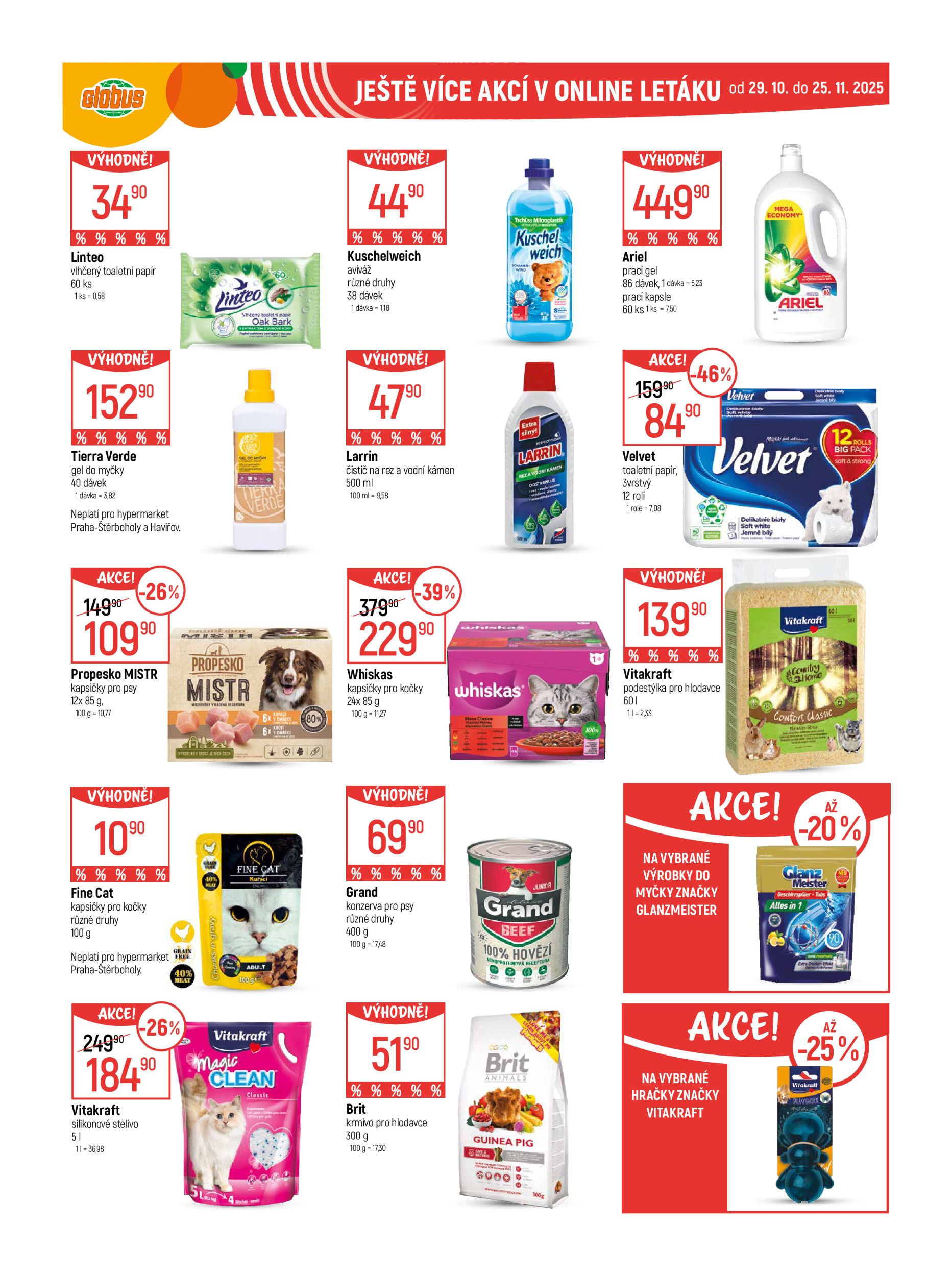 globus - Aktuální leták Globus - Chomutov od 05.11. do 11.11. - page: 44