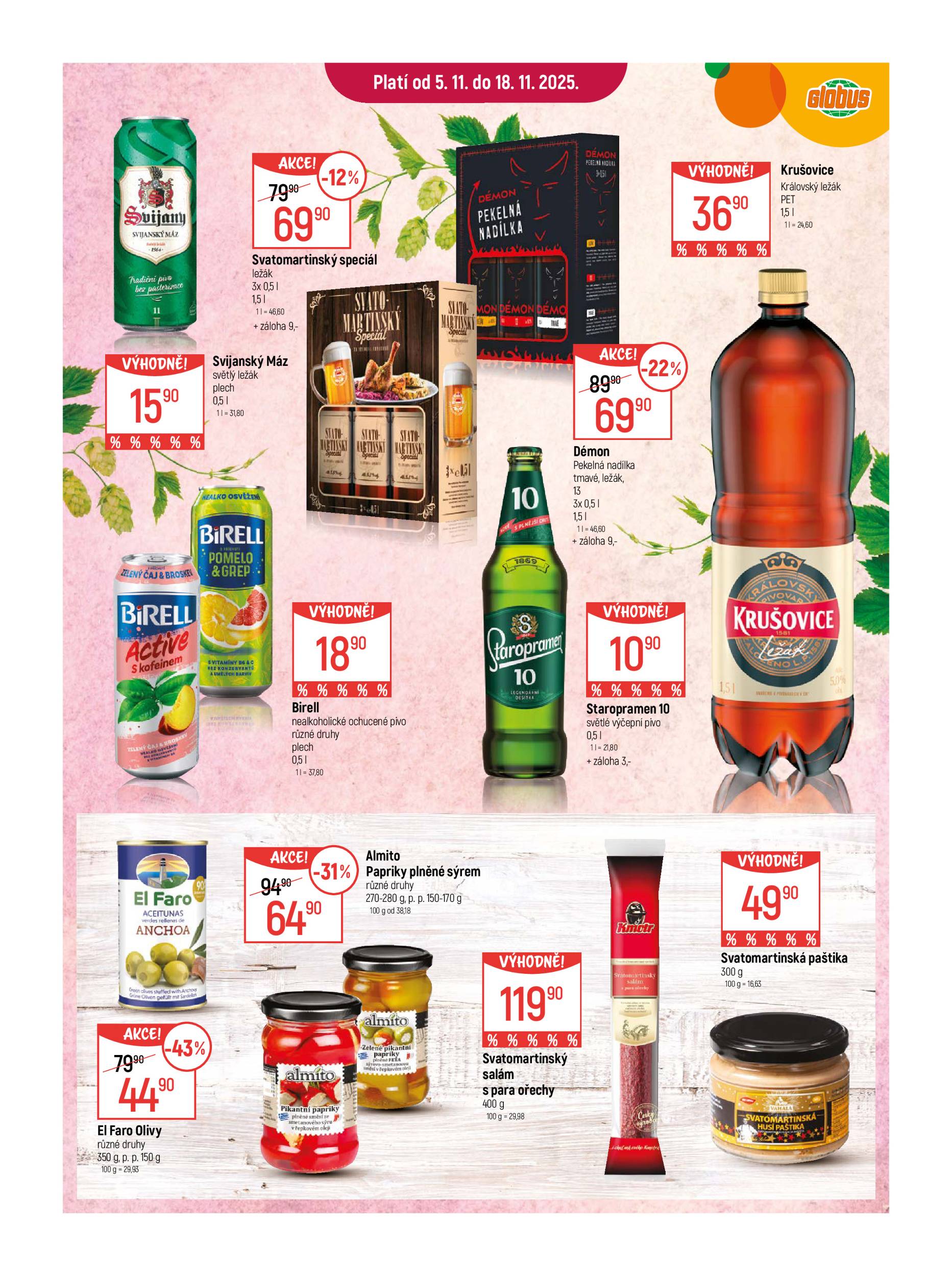 globus - Aktuální leták Globus - Praha - Zličín od 05.11. do 11.11. - page: 10