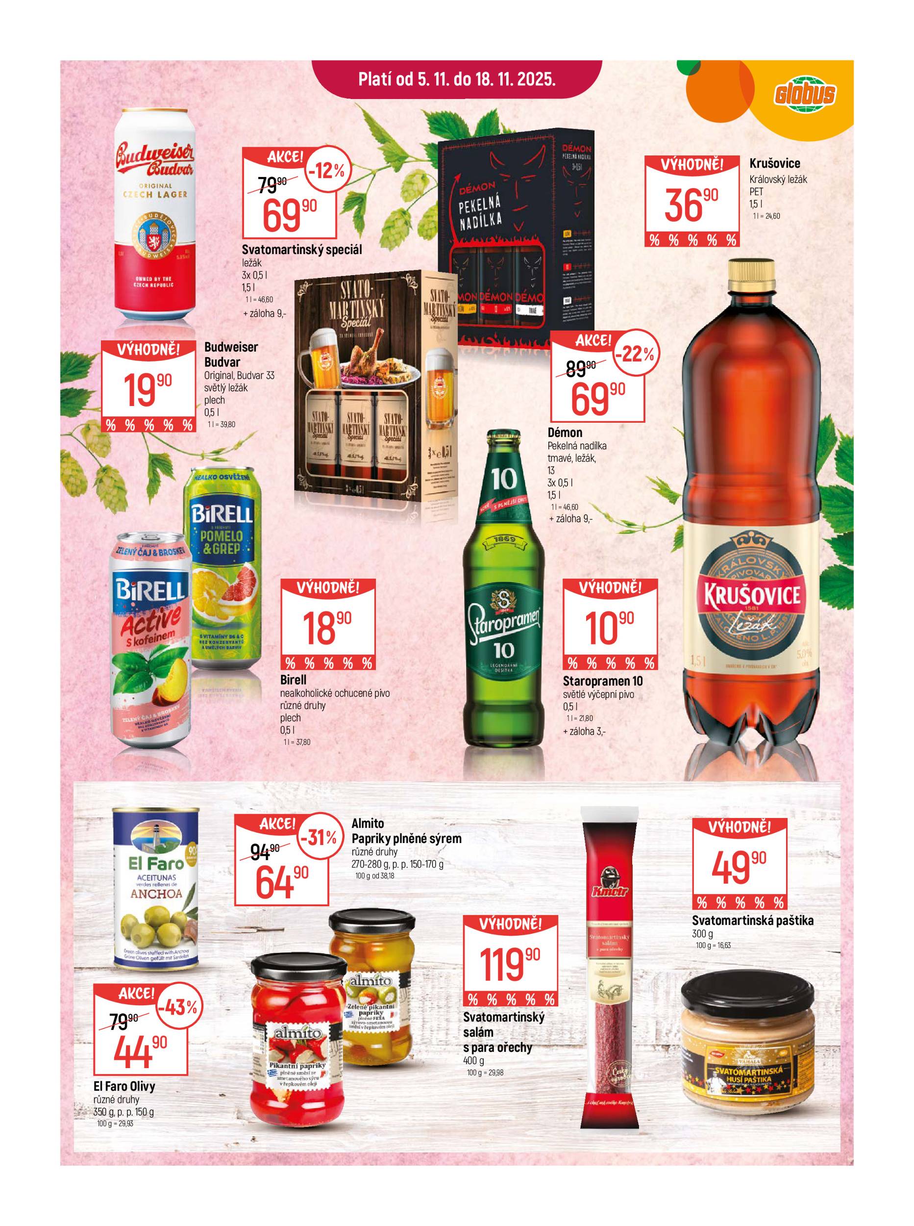 globus - Aktuální leták Globus - České Budějovice od 05.11. do 11.11. - page: 10