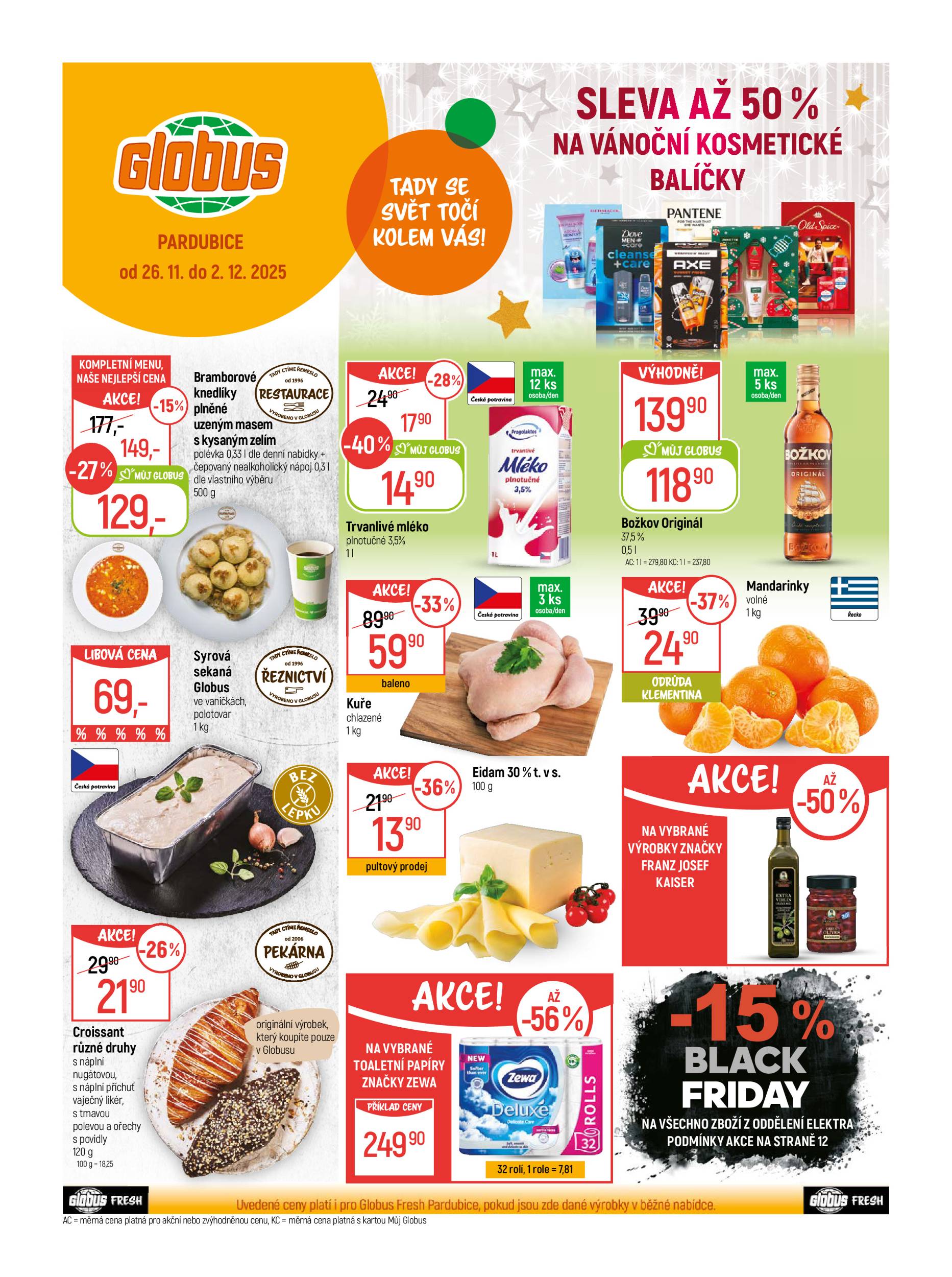 globus - Aktuální leták Globus - Pardubice od 26.11. do 02.12.