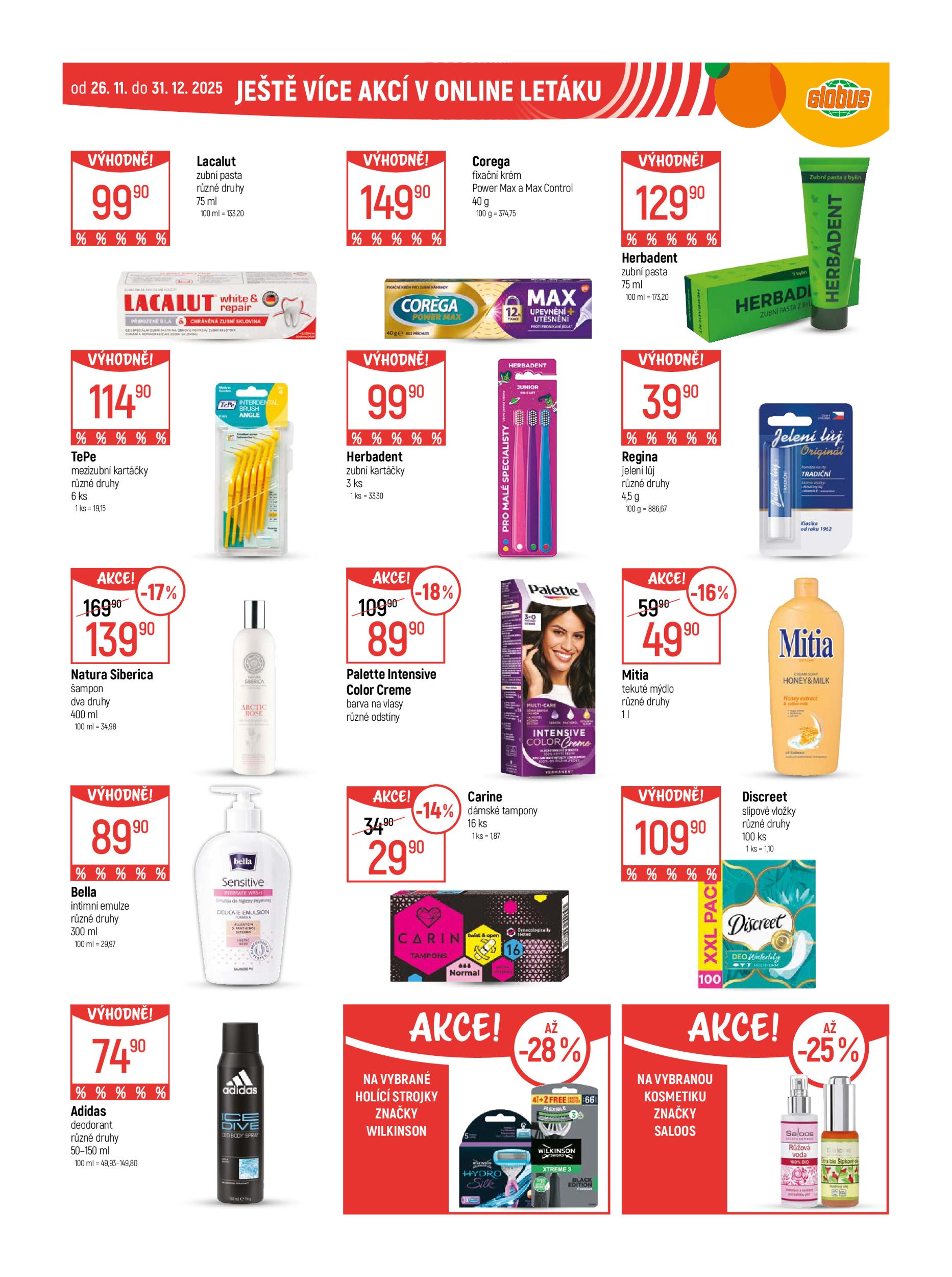 globus - Aktuální leták Globus - Chomutov od 26.11. do 02.12. - page: 43