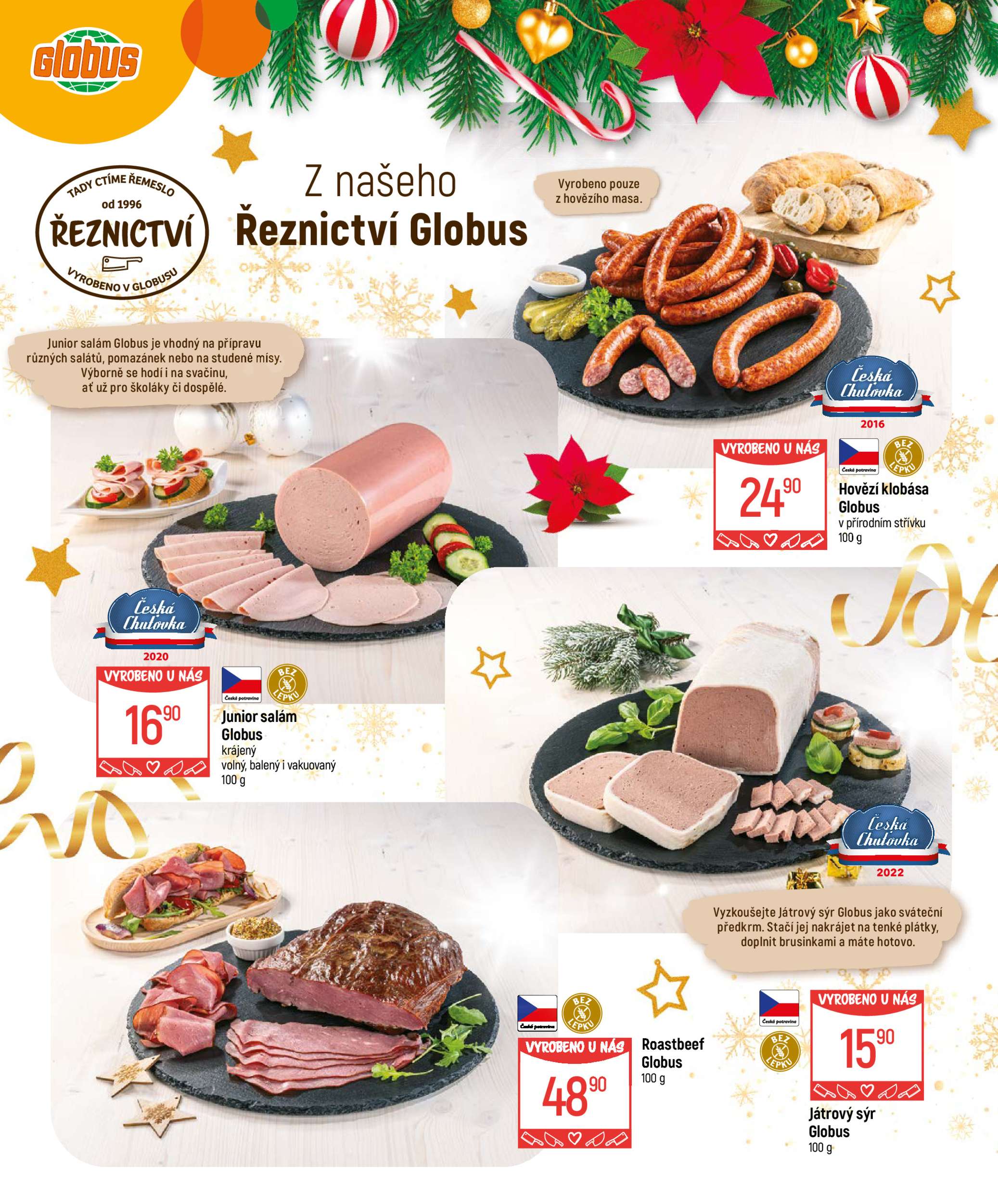 globus - Aktuální leták Globus - Chuť Vánoc od 25.11. do 31.12. - page: 6