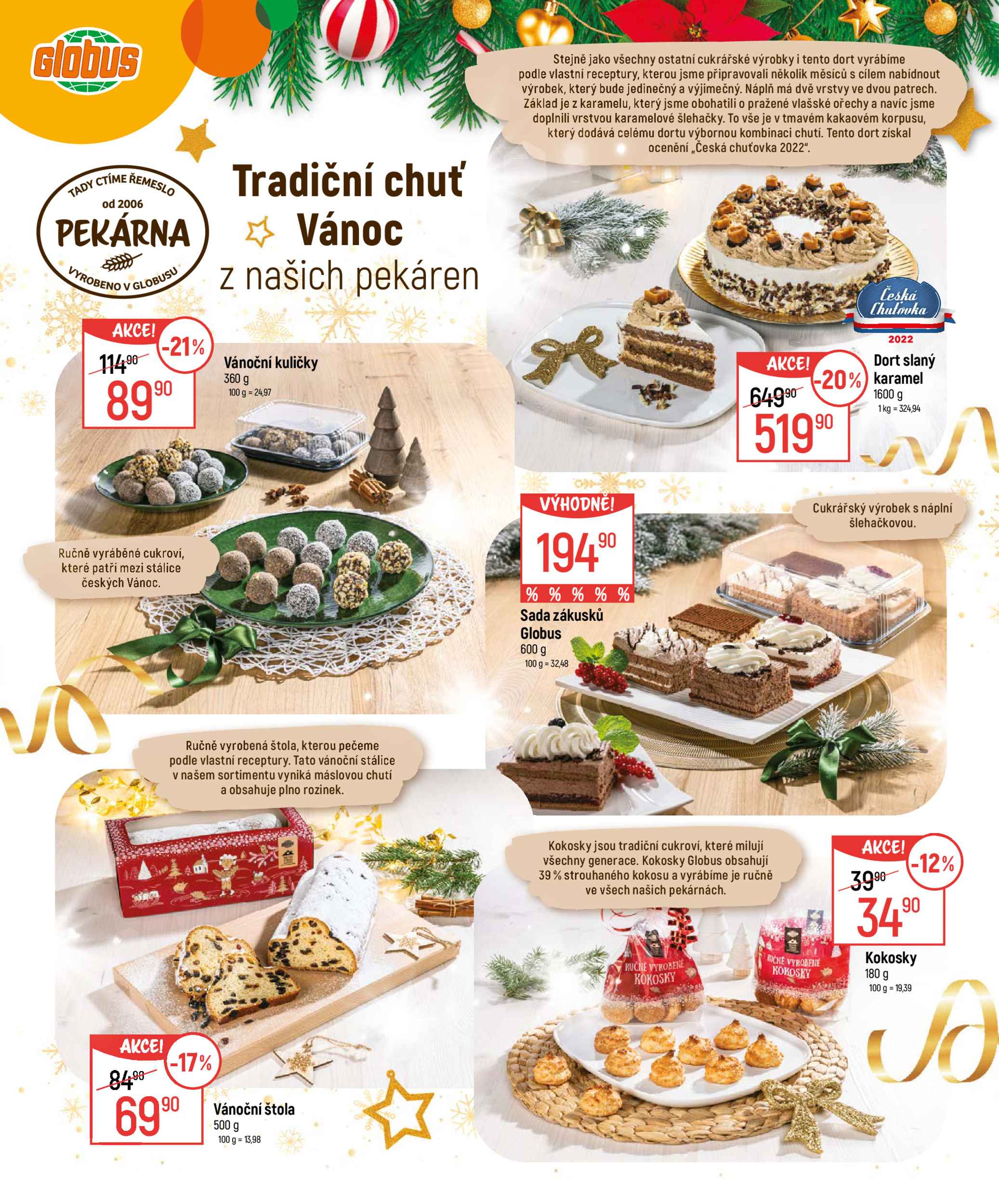 globus - Aktuální leták Globus - Chuť Vánoc od 25.11. do 31.12. - page: 12