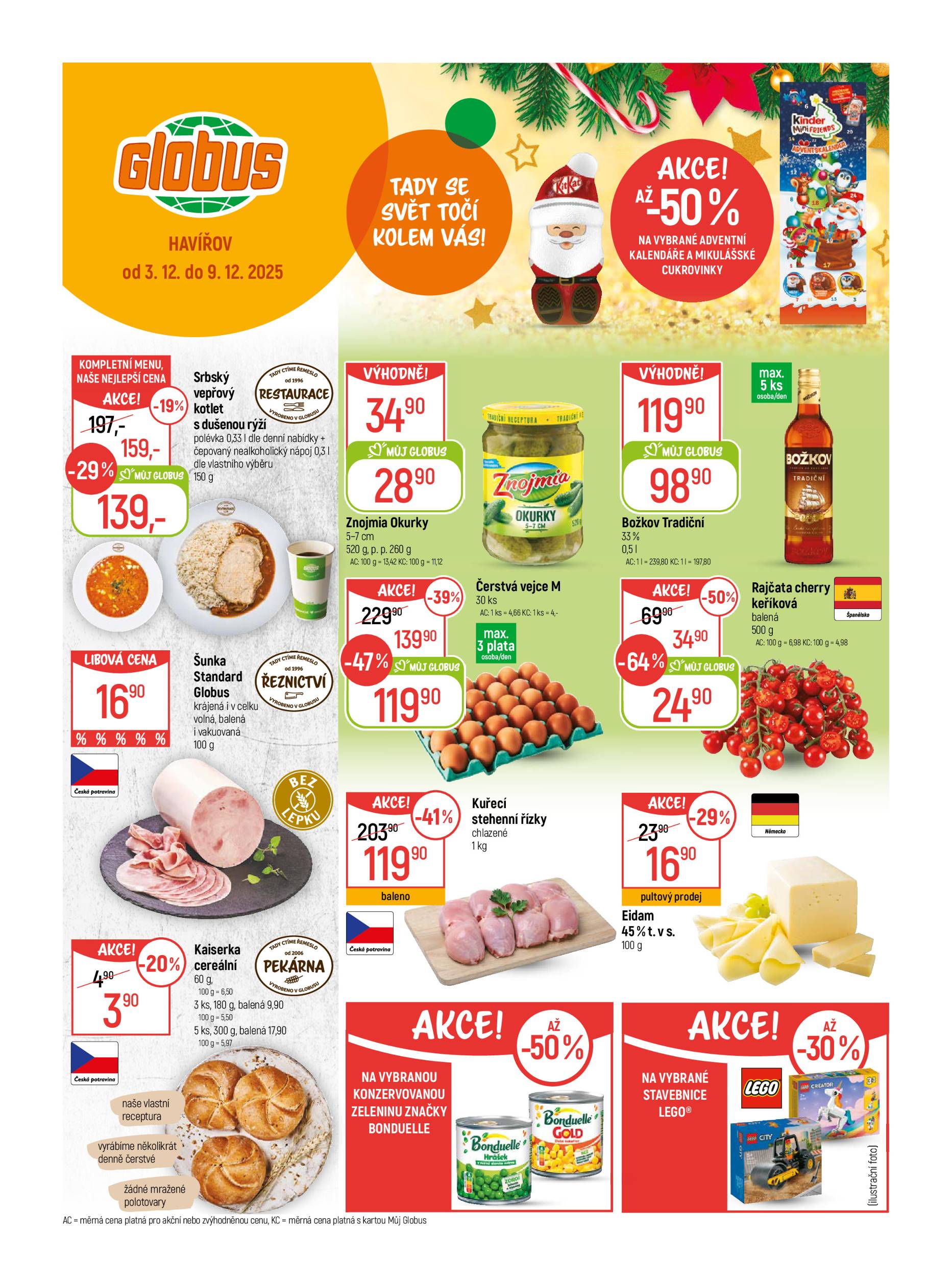 globus - Aktuální leták Globus - Havířov - Prostřední Suchá od 03.12. do 09.12.