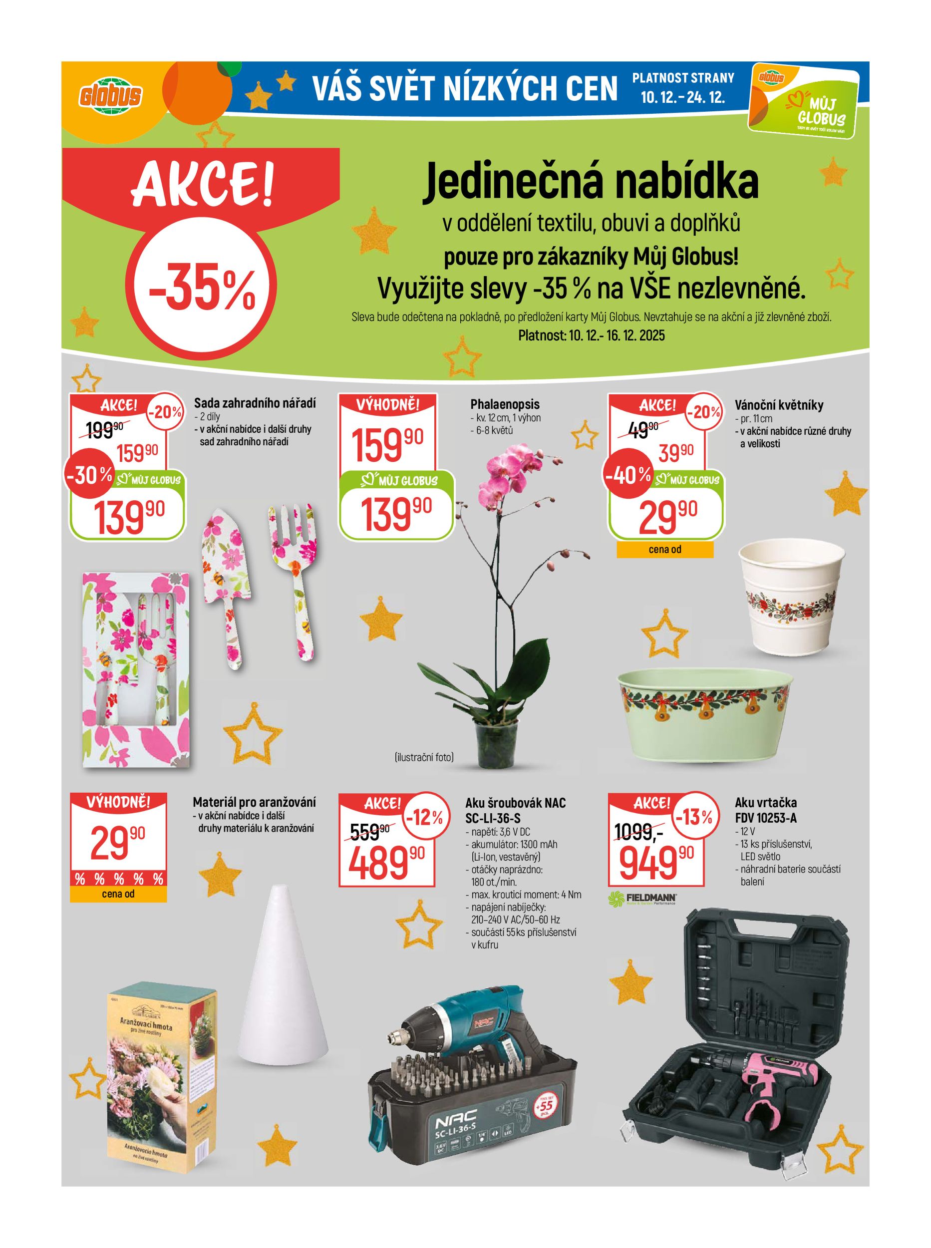 globus - Aktuální leták Globus - Trmice u Ústí nad Labem od 10.12. do 16.12. - page: 37