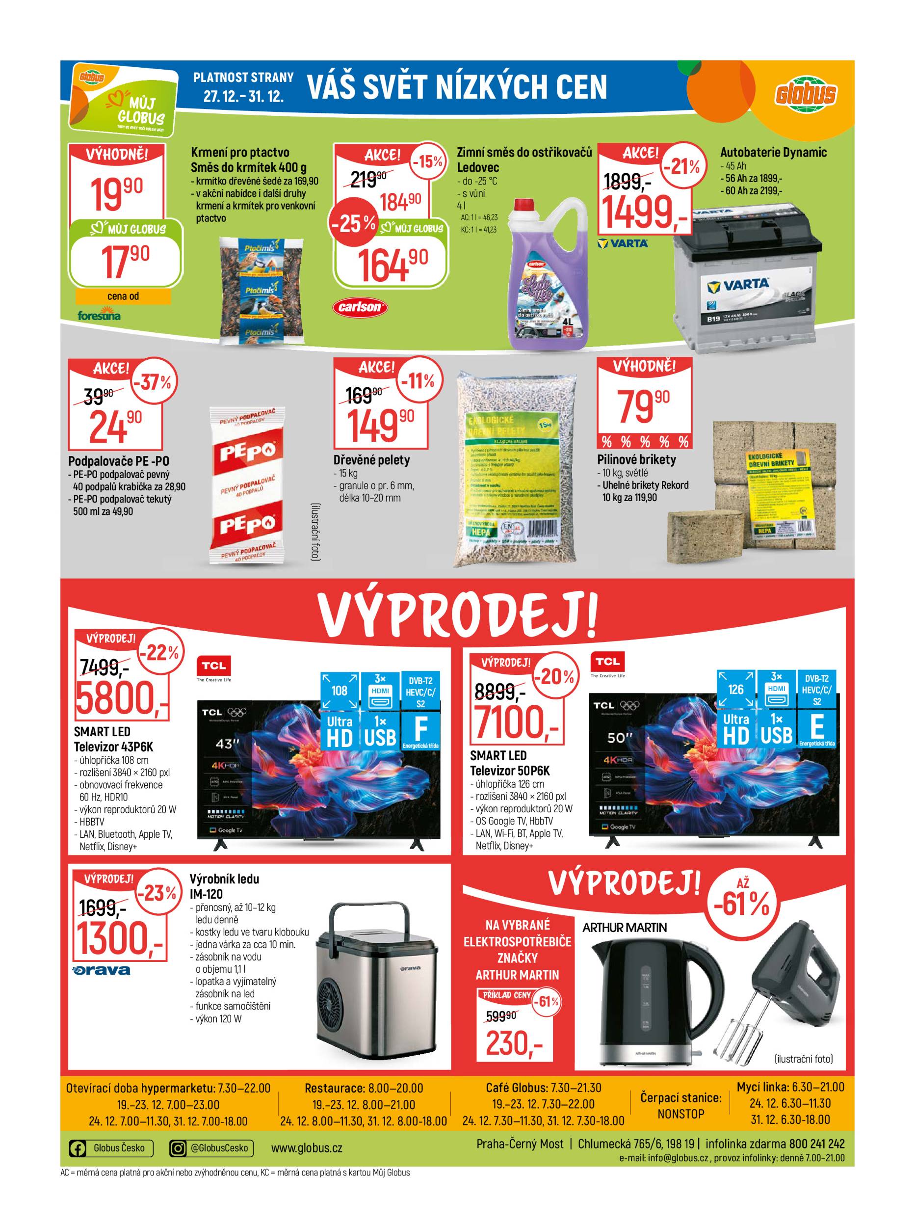 globus - Aktuální leták Globus - Praha - Černý Most od 27.12. do 31.12. - page: 23