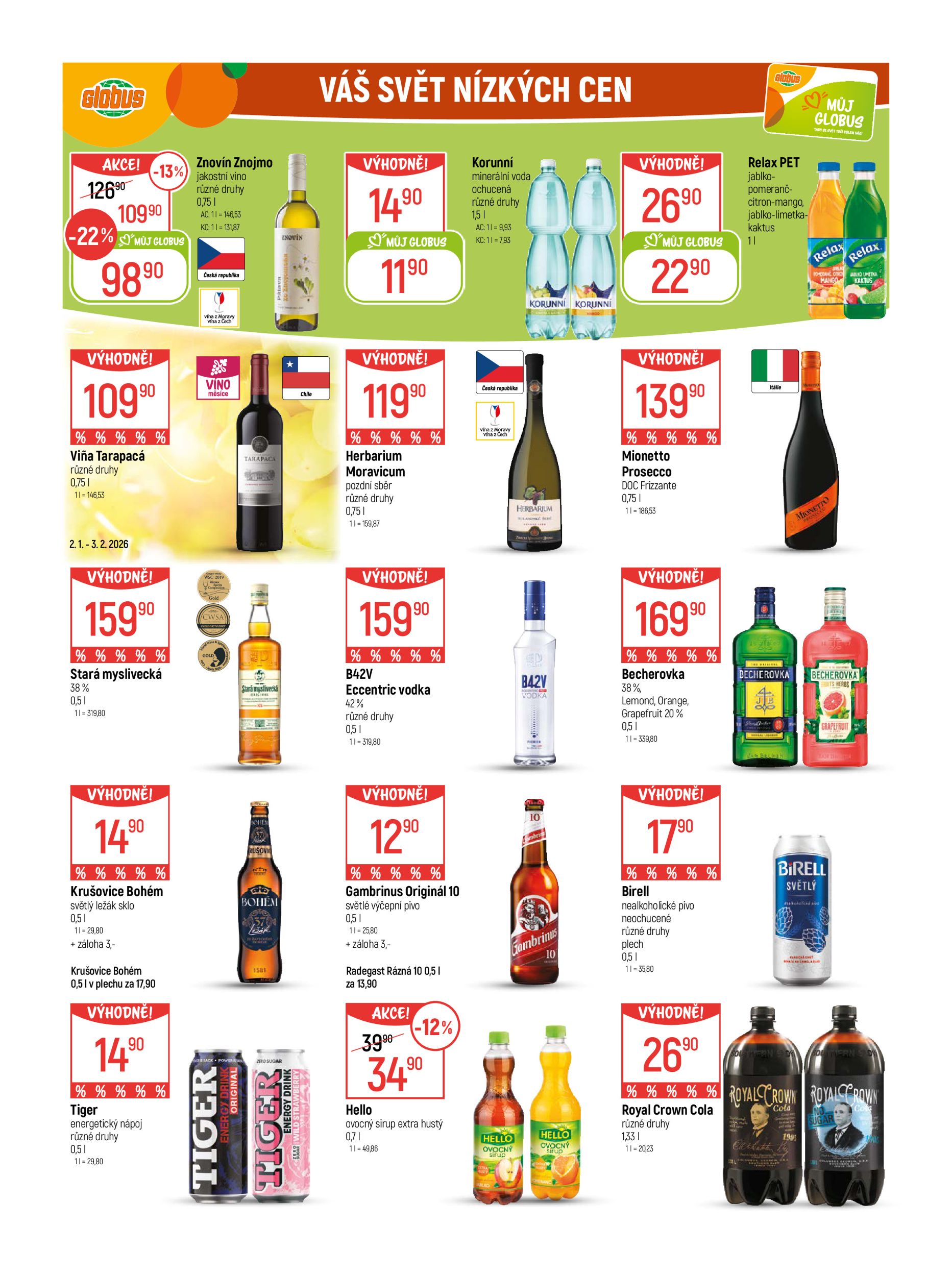globus - Aktuální leták Globus - Praha - Štěrboholy od 02.01. do 06.01. - page: 22