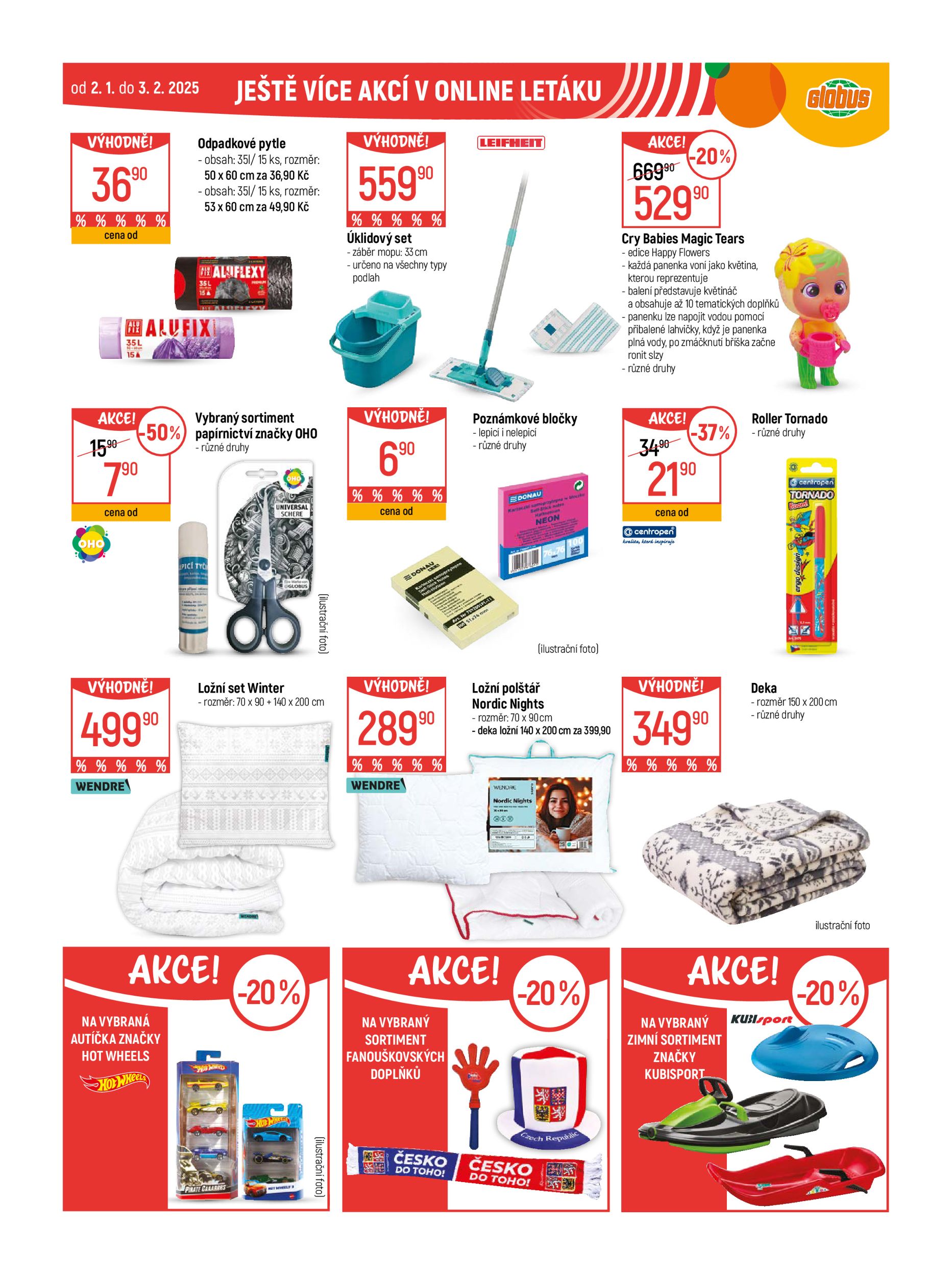 globus - Aktuální leták Globus - Plzeň - Chotíkov od 02.01. do 06.01. - page: 37