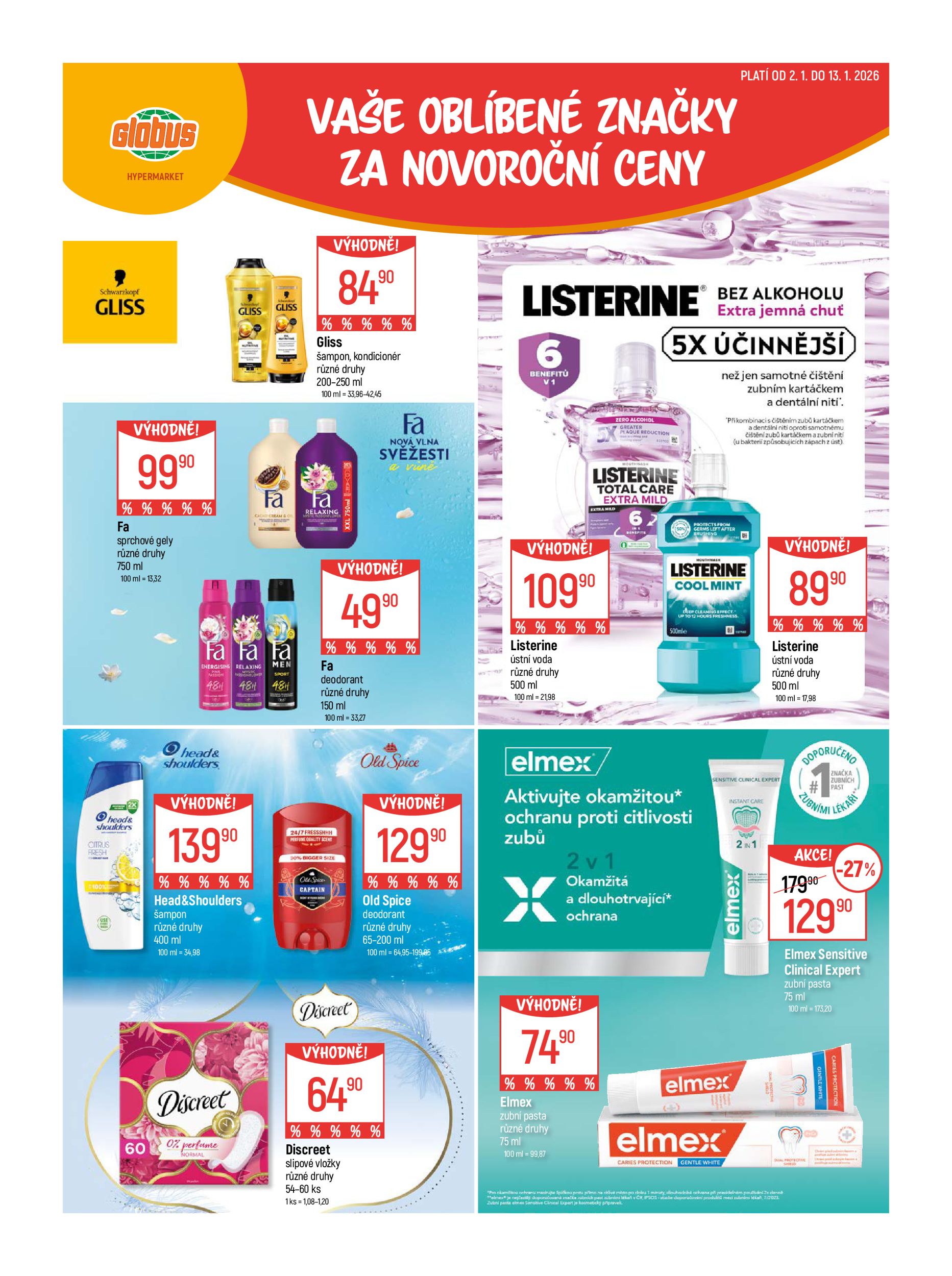 globus - Aktuální leták Globus - Plzeň - Chotíkov od 02.01. do 06.01. - page: 13