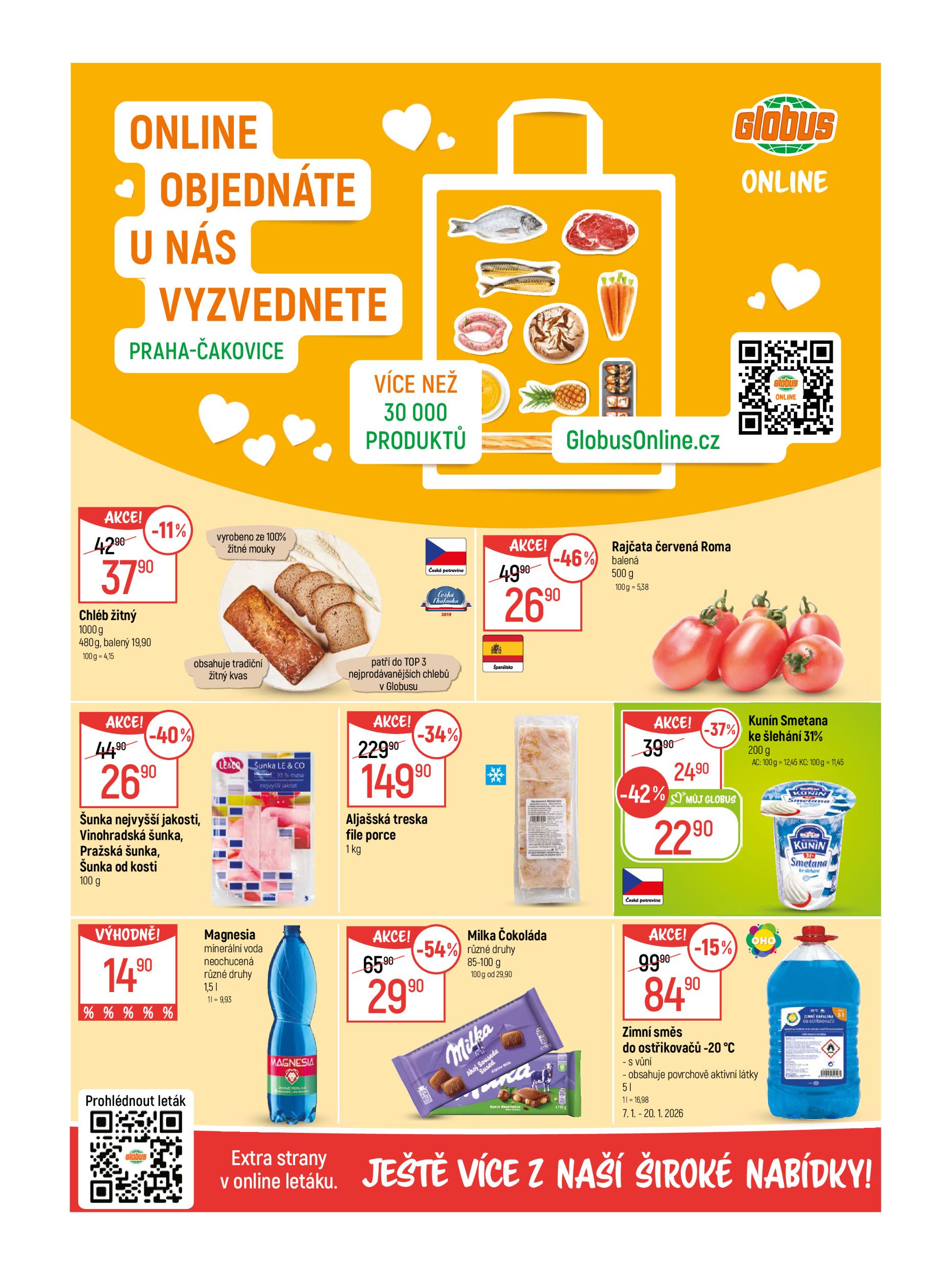 globus - Aktuální leták Globus - Praha - Čakovice od 07.01. do 13.01. - page: 2