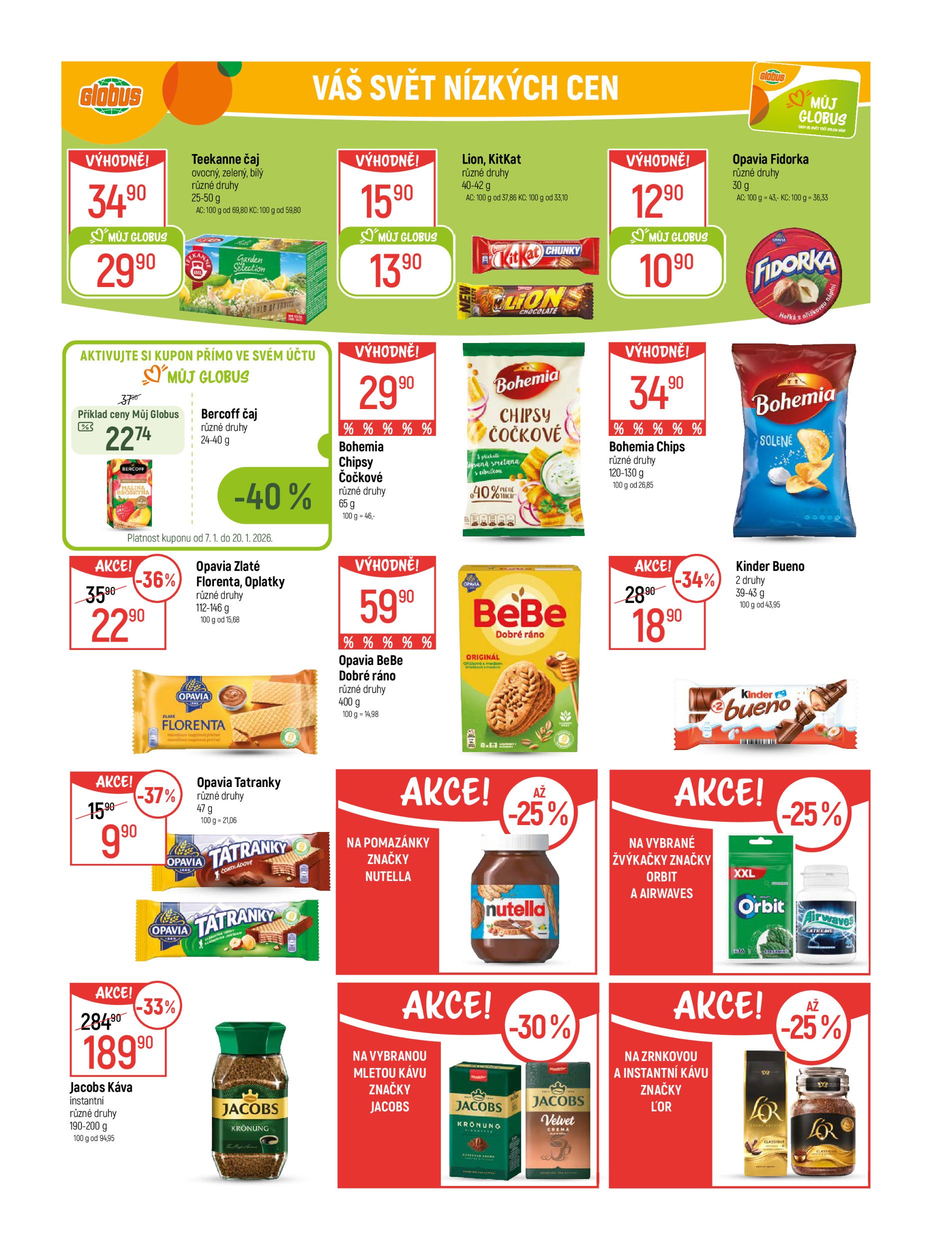 globus - Aktuální leták Globus - Chomutov od 07.01. do 13.01. - page: 21