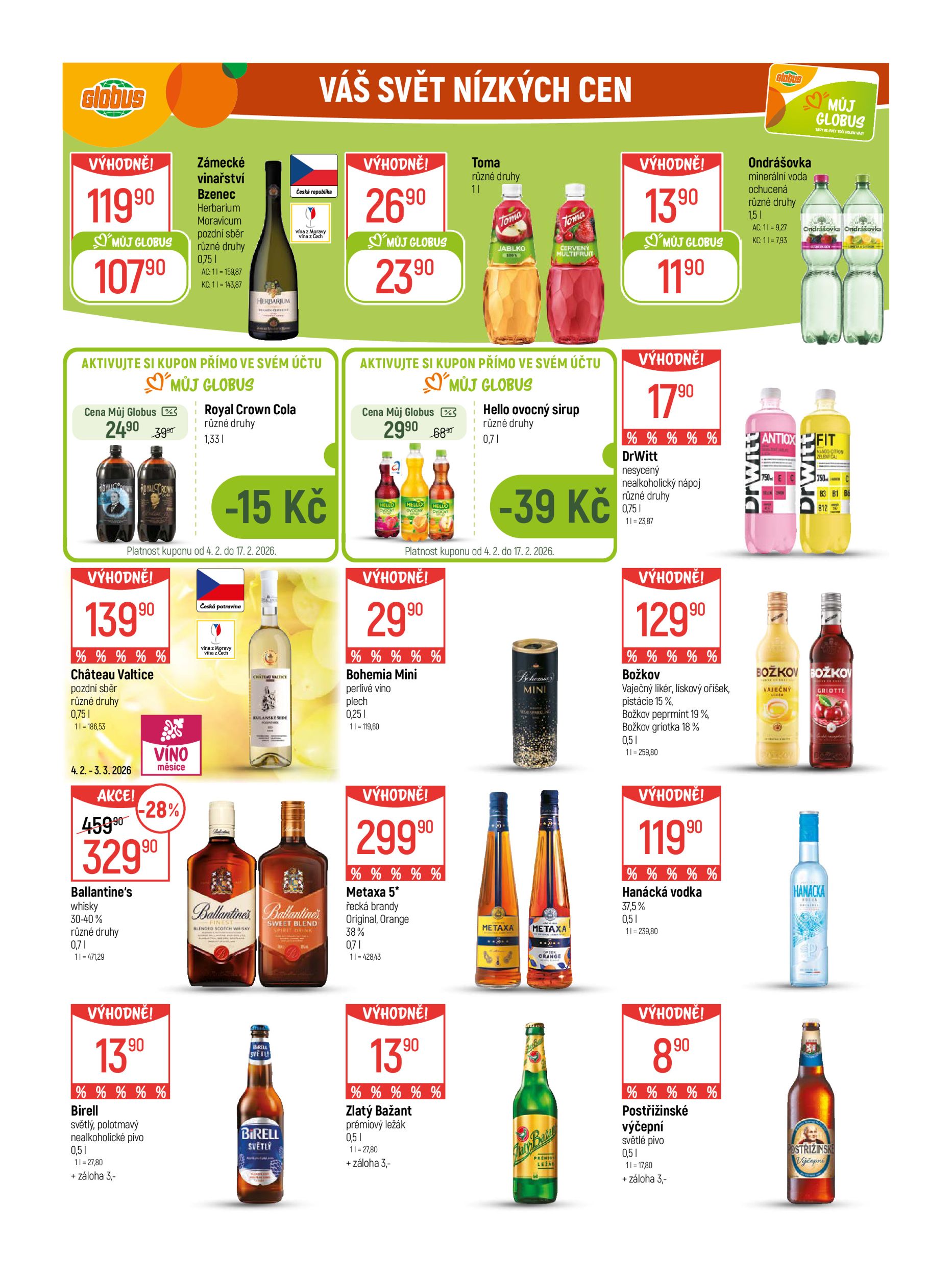 globus - Globus - Praha - Černý Most leták platný od středy 04.02.2026 do úterý 10.02.2026 - page: 26