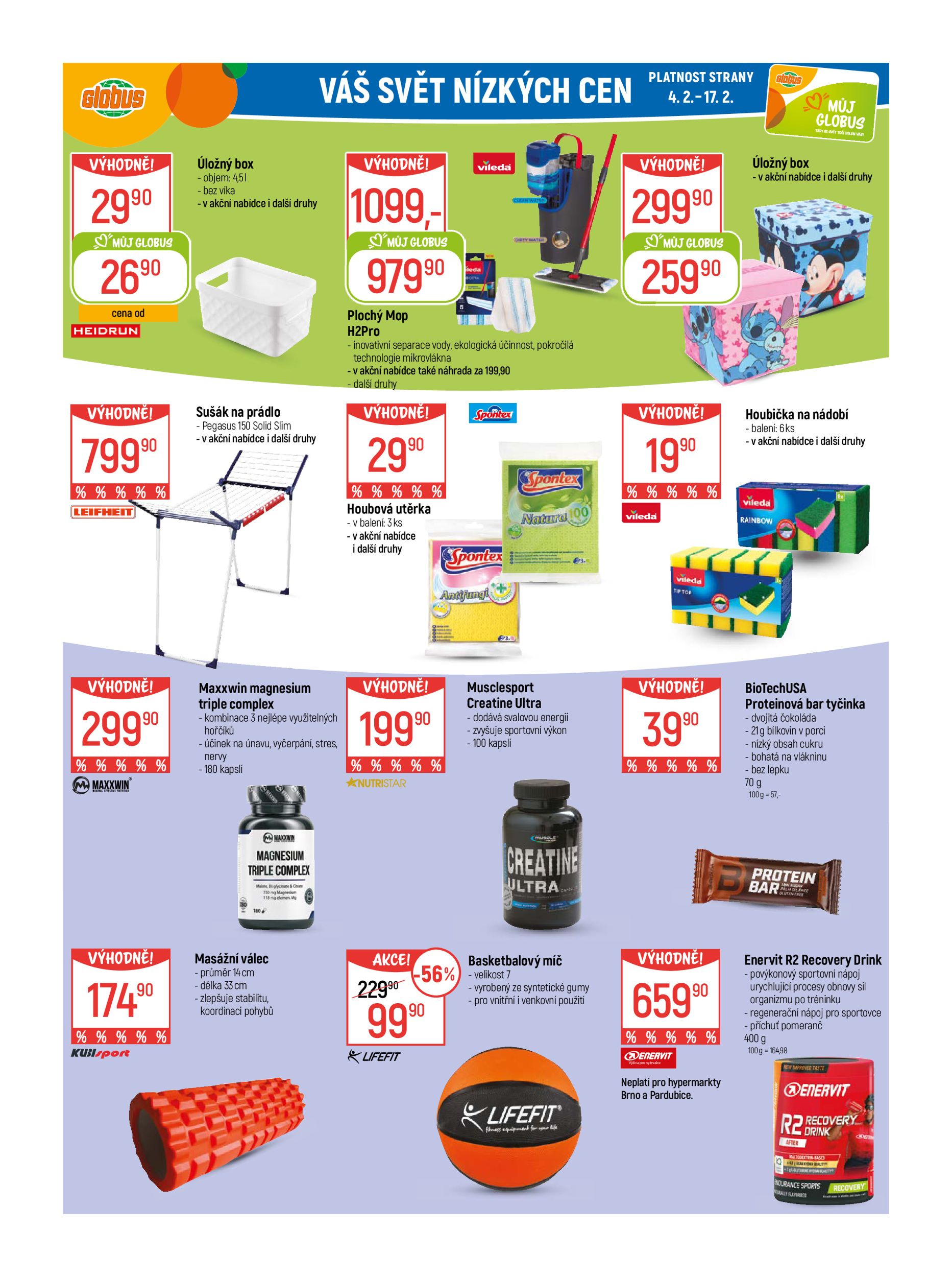 globus - Globus - Plzeň - Chotíkov leták platný od středy 04.02.2026 do úterý 10.02.2026 - page: 34