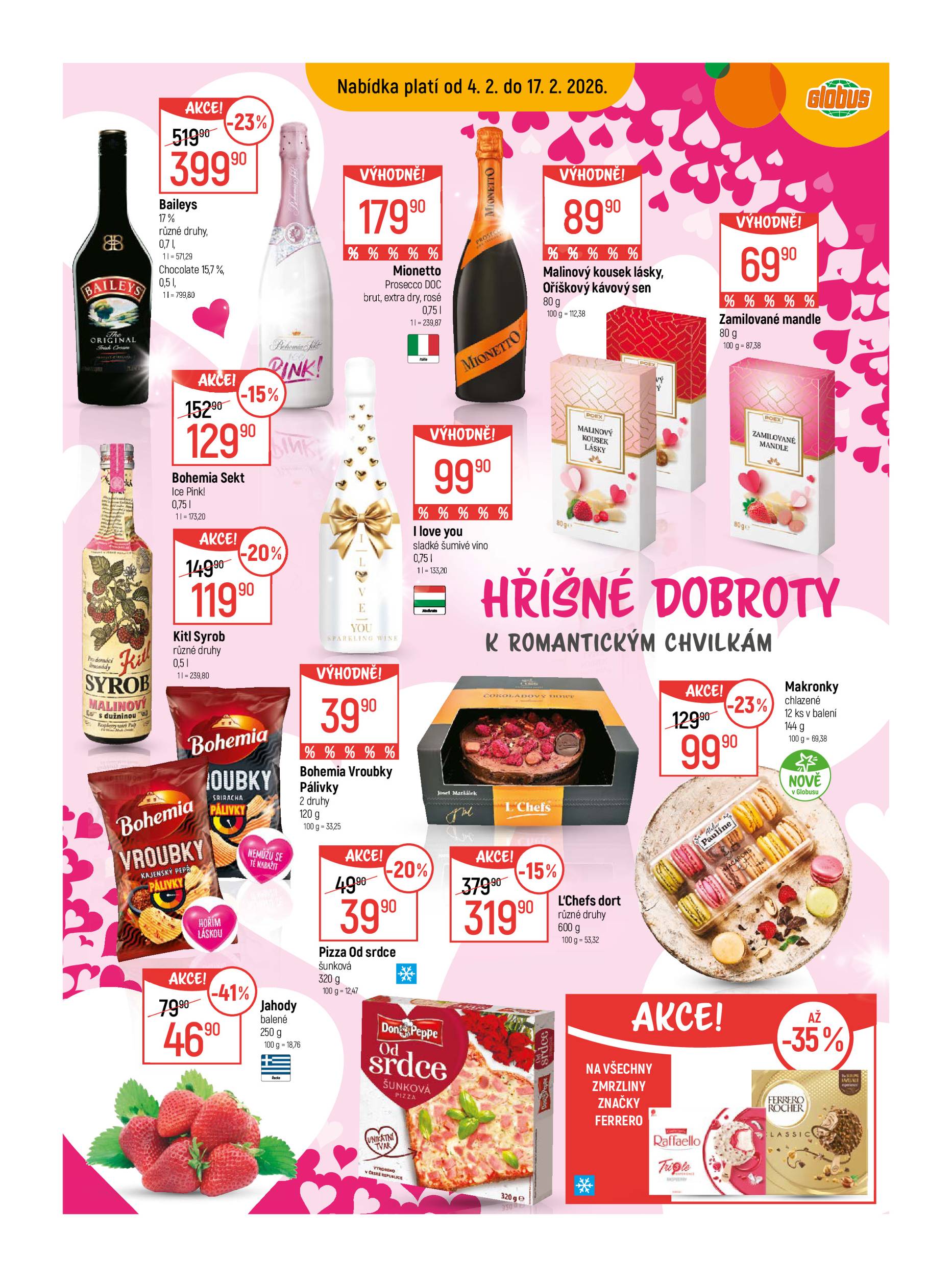 globus - Globus - Plzeň - Chotíkov leták platný od středy 04.02.2026 do úterý 10.02.2026 - page: 17