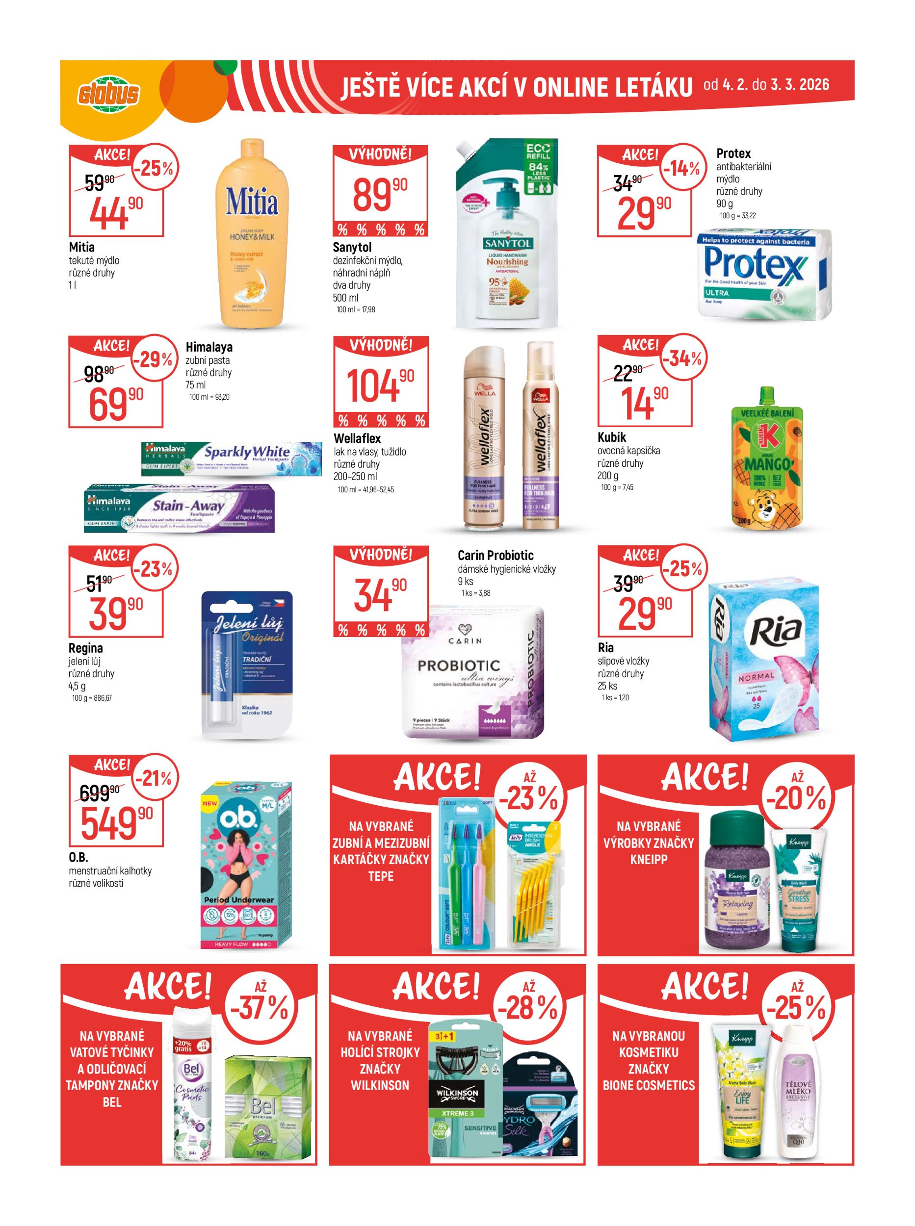 globus - Globus - Praha - Čakovice leták platný od středy 04.02.2026 do úterý 10.02.2026 - page: 37