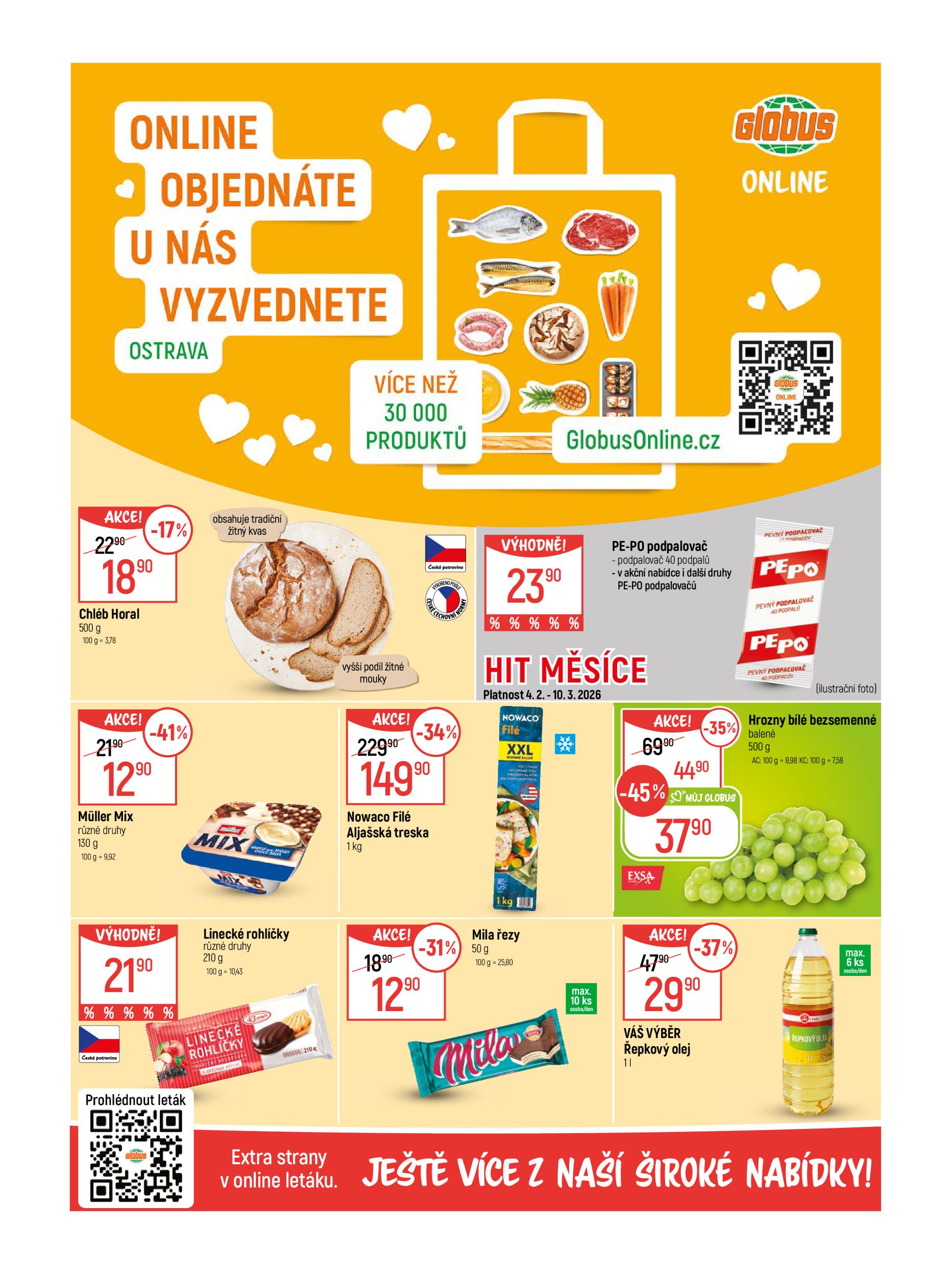 globus - Globus - Ostrava - Plesná leták platný od středy 04.02.2026 do úterý 10.02.2026 - page: 2