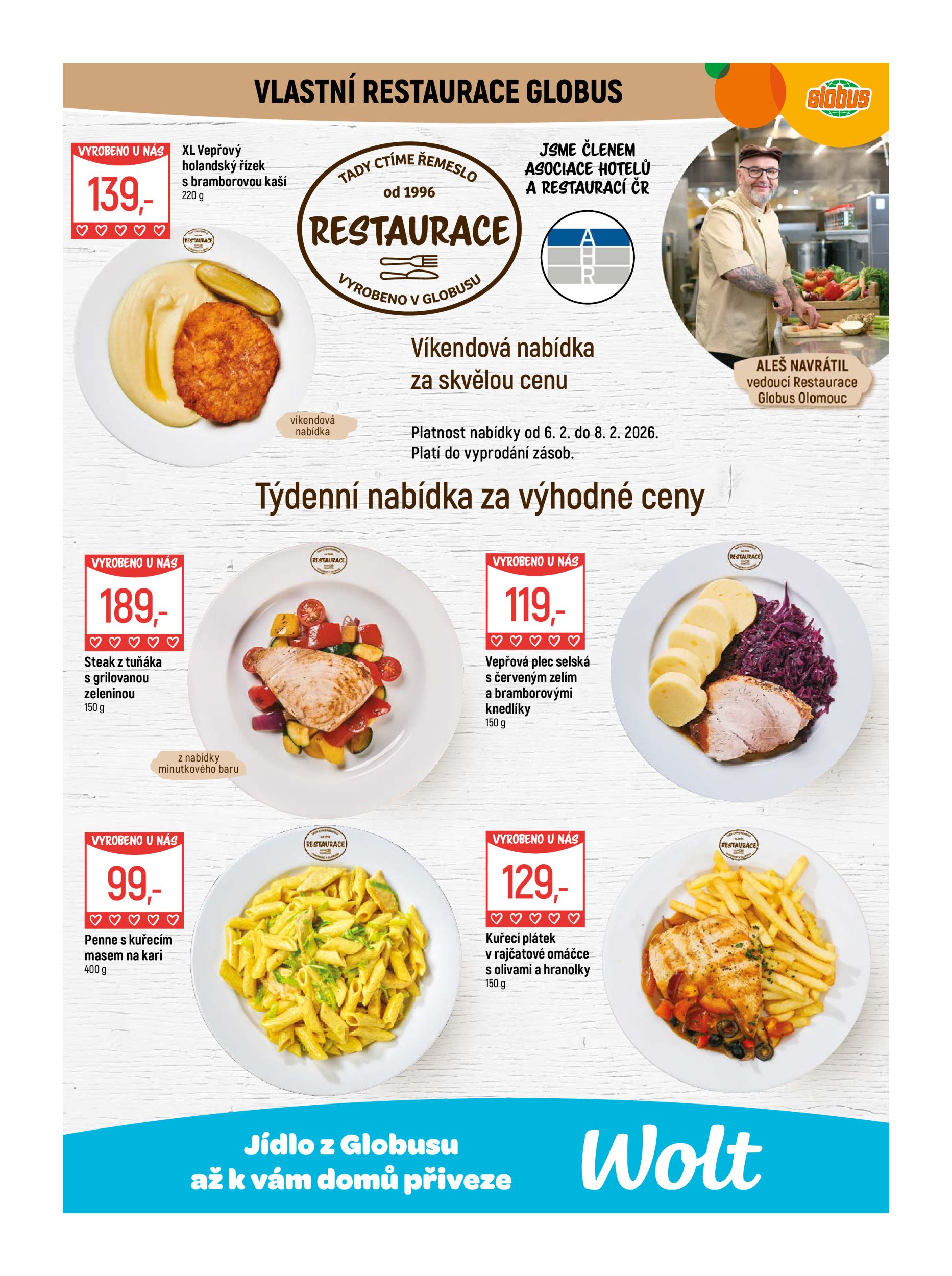 globus - Globus - Olomouc leták platný od středy 04.02.2026 do úterý 10.02.2026 - page: 8