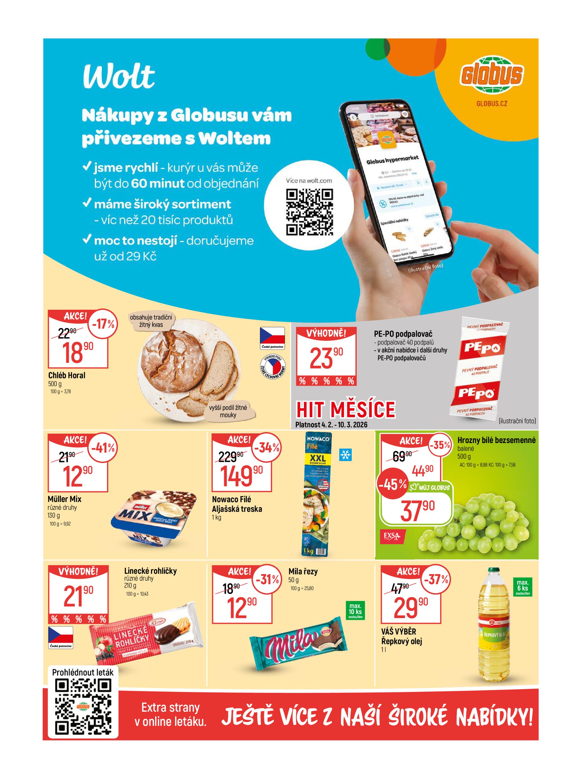 globus - Globus - Karlovy Vary - Jenišov leták platný od středy 04.02.2026 do úterý 10.02.2026 - page: 2