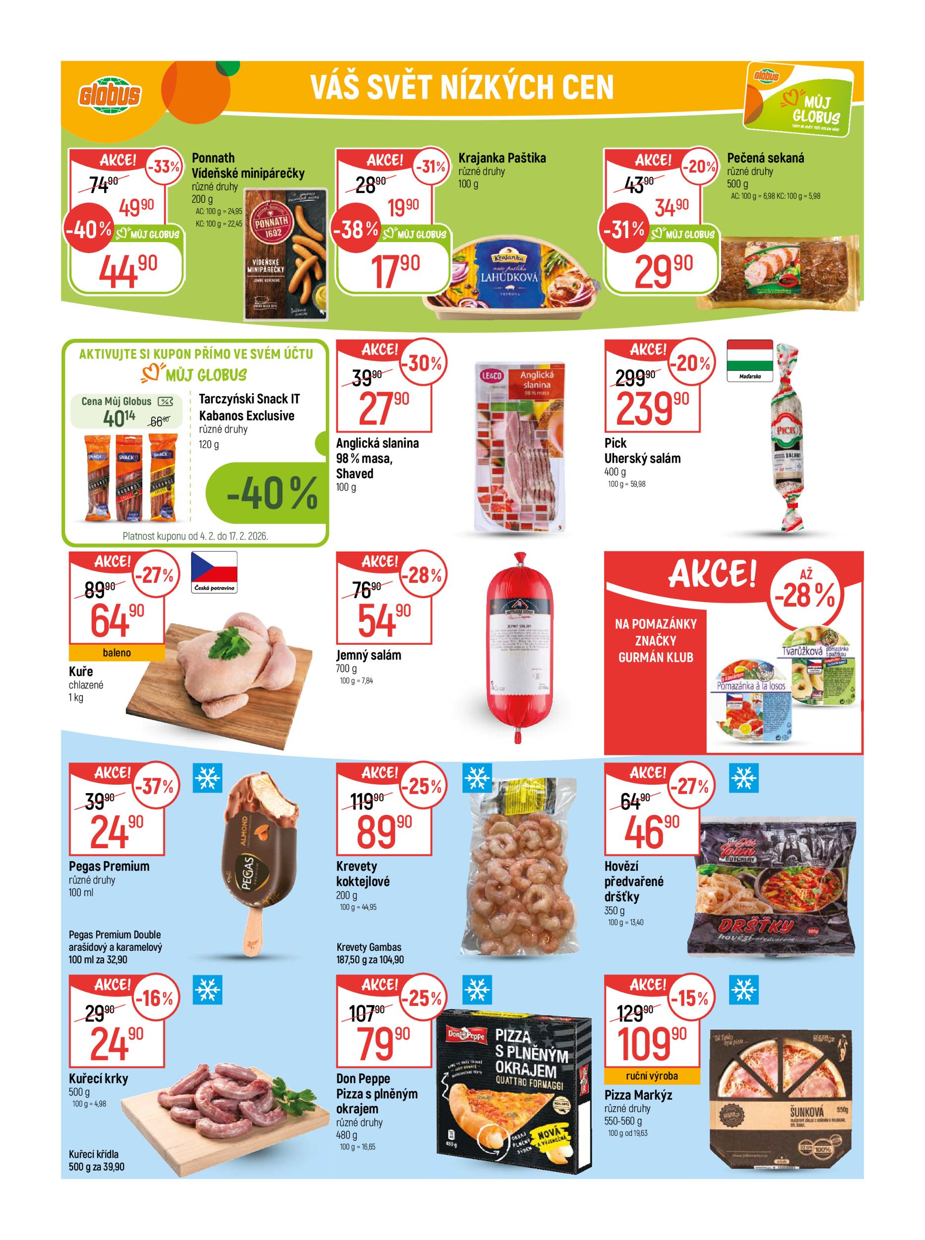 globus - Globus - Chomutov leták platný od středy 04.02.2026 do úterý 10.02.2026 - page: 21