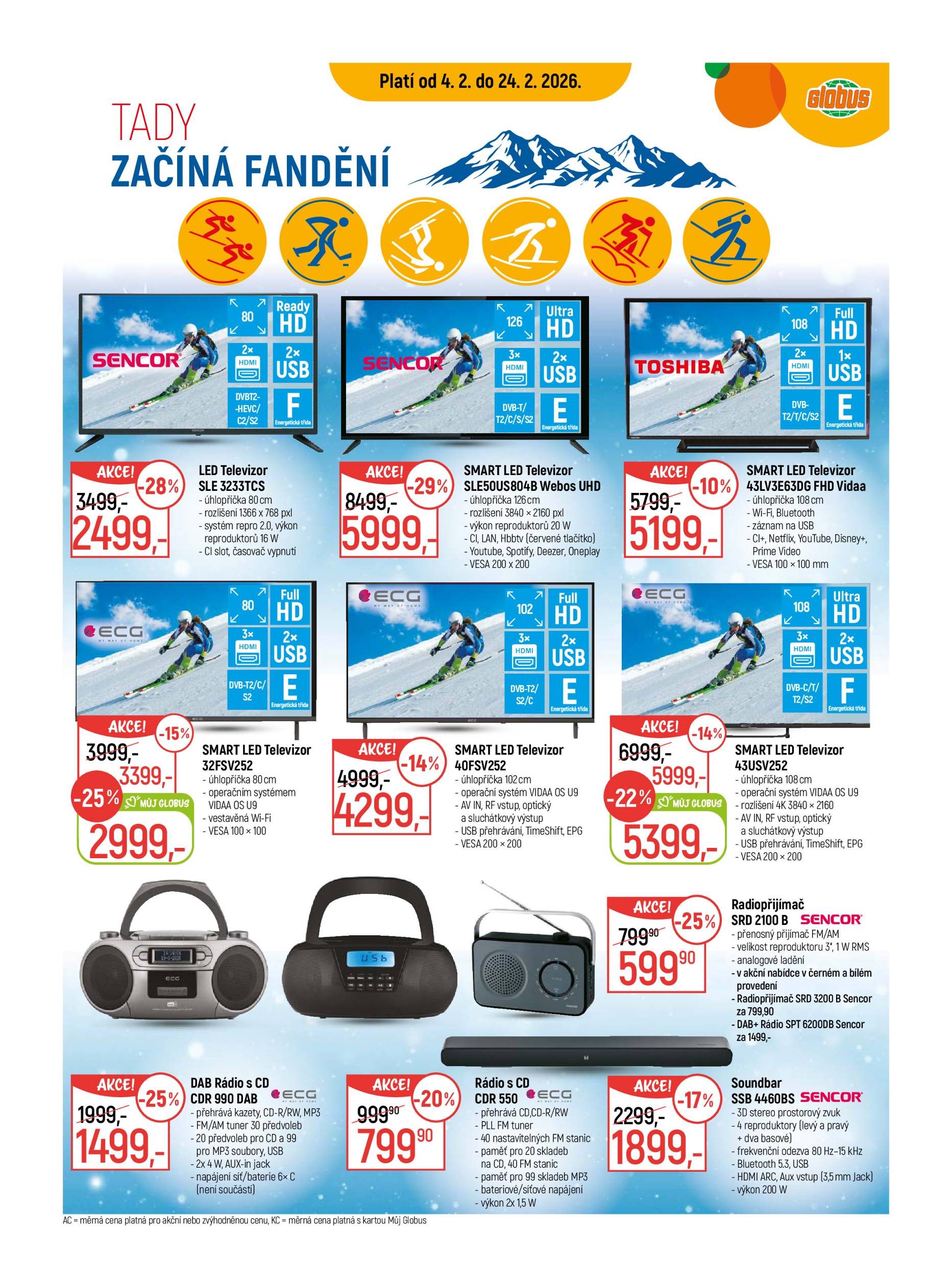globus - Globus - České Budějovice leták platný od středy 04.02.2026 do úterý 10.02.2026 - page: 18