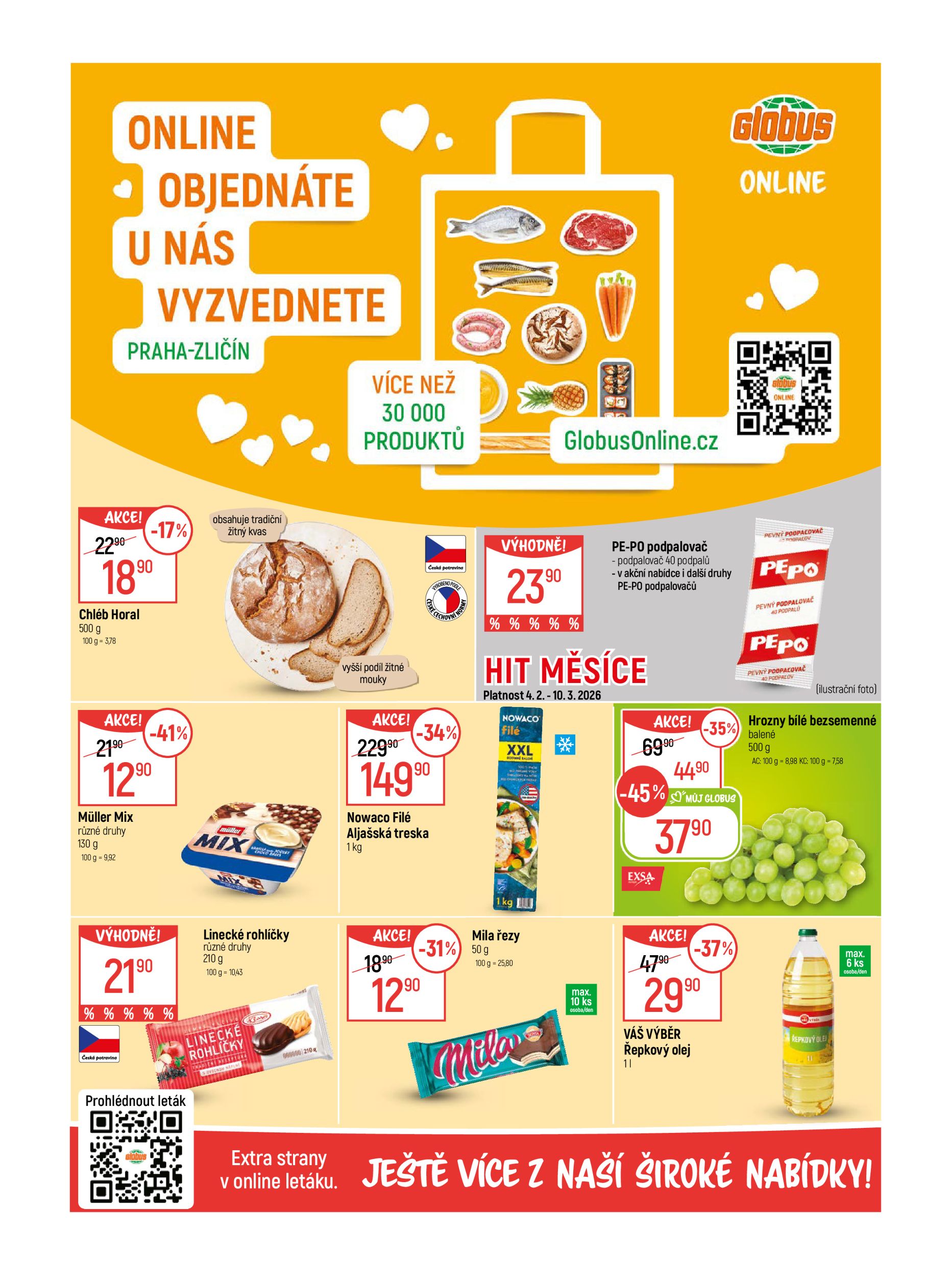 globus - Globus - Praha - Zličín leták platný od středy 04.02.2026 do úterý 10.02.2026 - page: 2