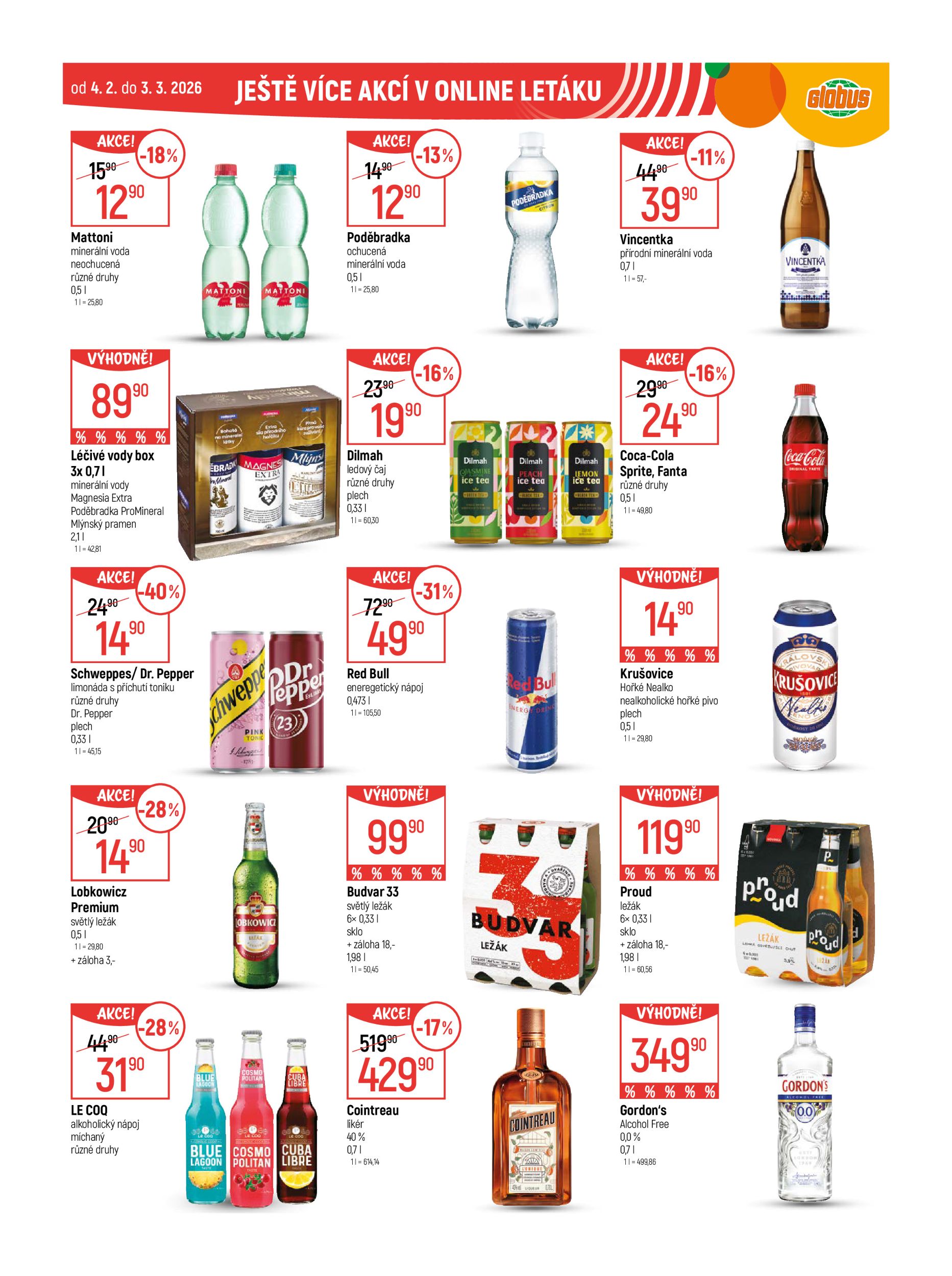globus - Globus - Praha - Zličín leták platný od středy 04.02.2026 do úterý 10.02.2026 - page: 36