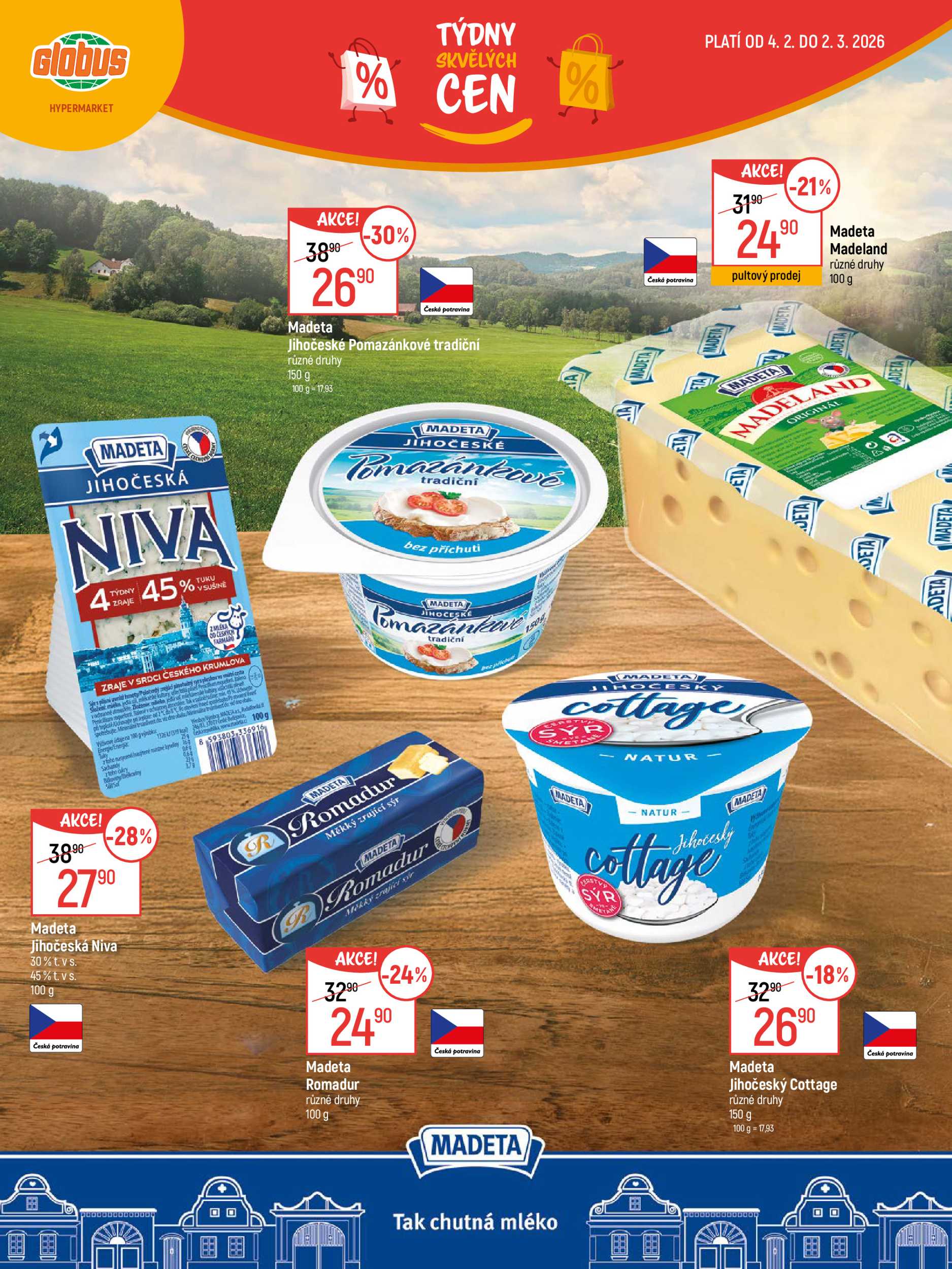 globus - Globus - Praha – Čakovice leták platný od středy 04.02.2026 do pondělí 02.03.2026 - page: 2