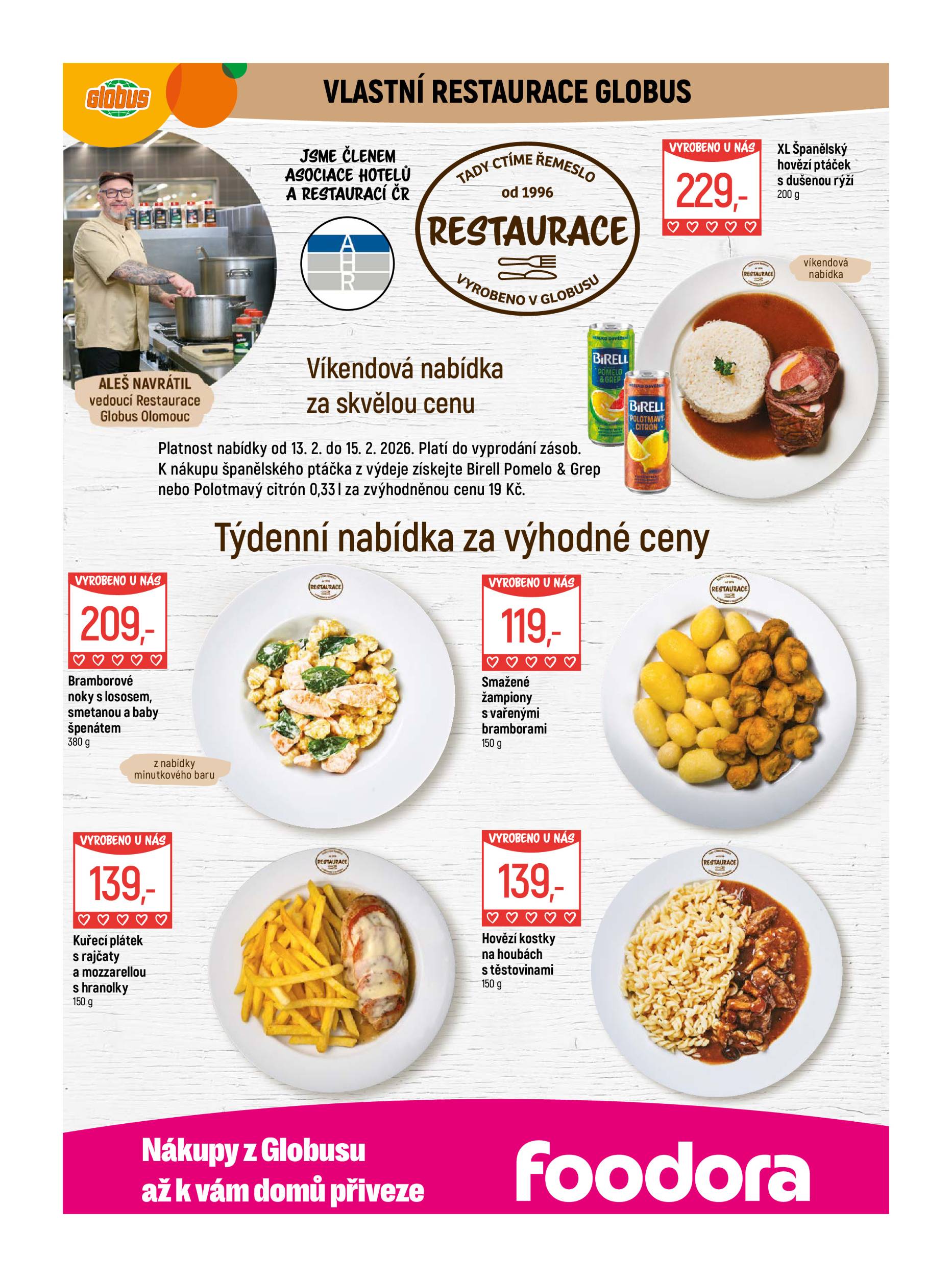 globus - Globus - Olomouc leták platný od středy 11.02.2026 do úterý 17.02.2026 - page: 9