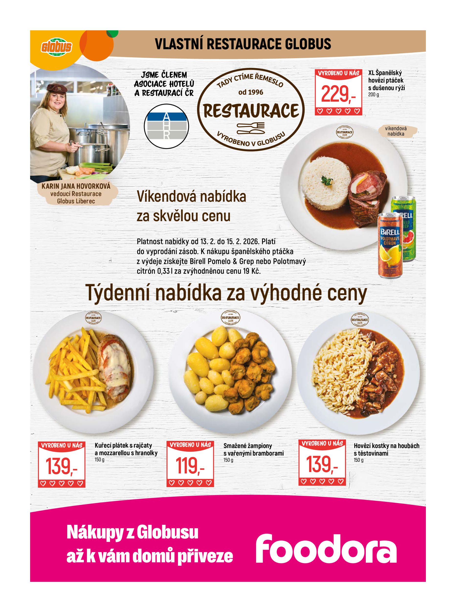 globus - Globus - Liberec leták platný od středy 11.02.2026 do úterý 17.02.2026 - page: 9