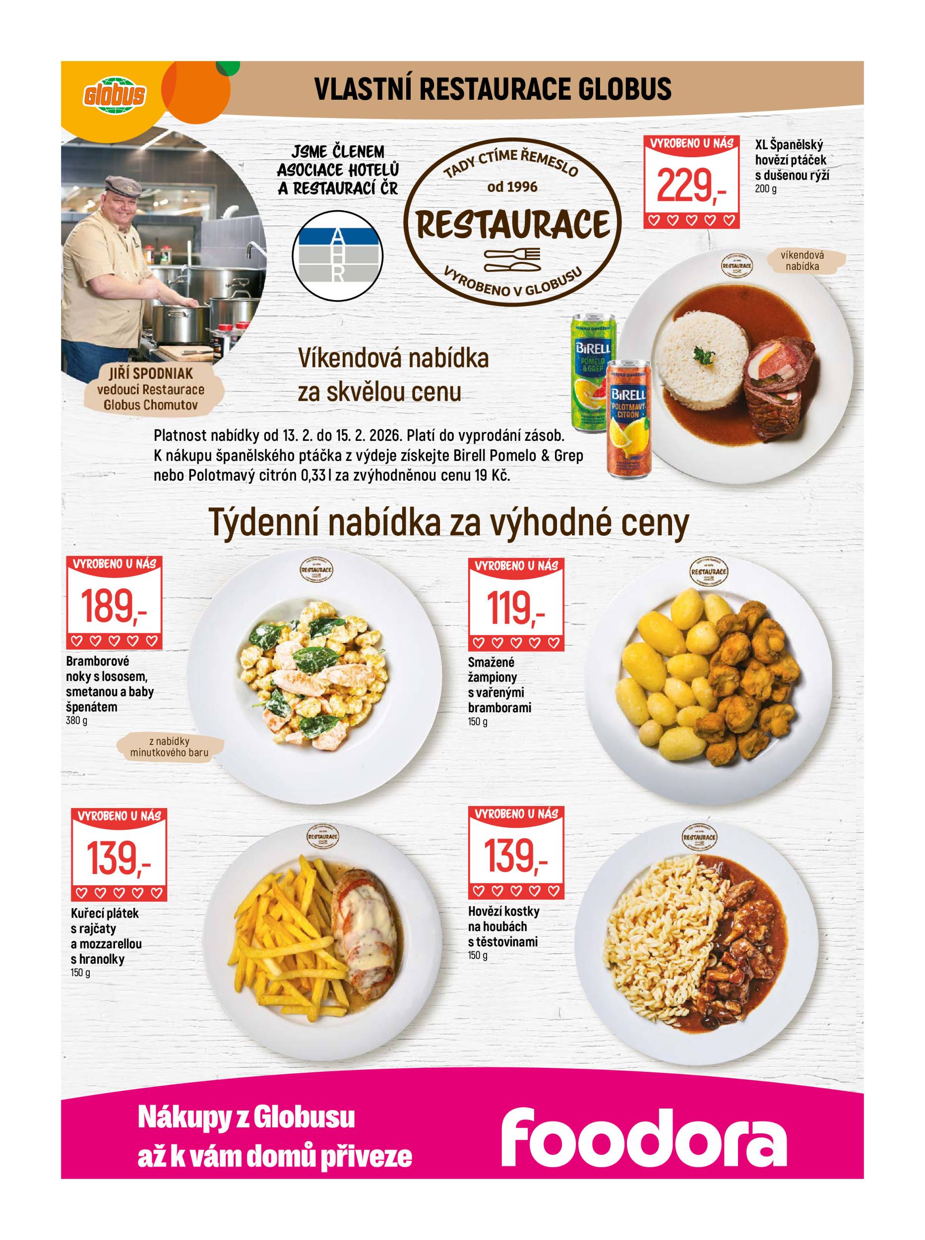 globus - Globus - Chomutov leták platný od středy 11.02.2026 do úterý 17.02.2026 - page: 9