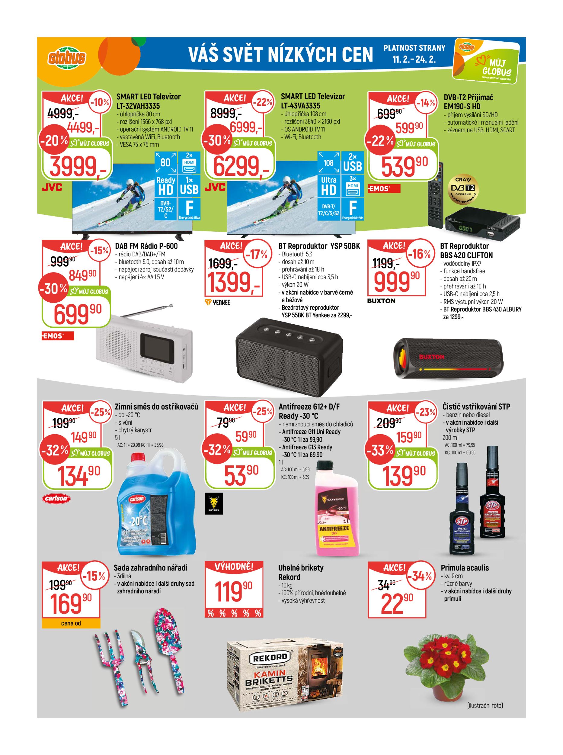 globus - Globus - Praha - Štěrboholy leták platný od středy 11.02.2026 do úterý 17.02.2026 - page: 25
