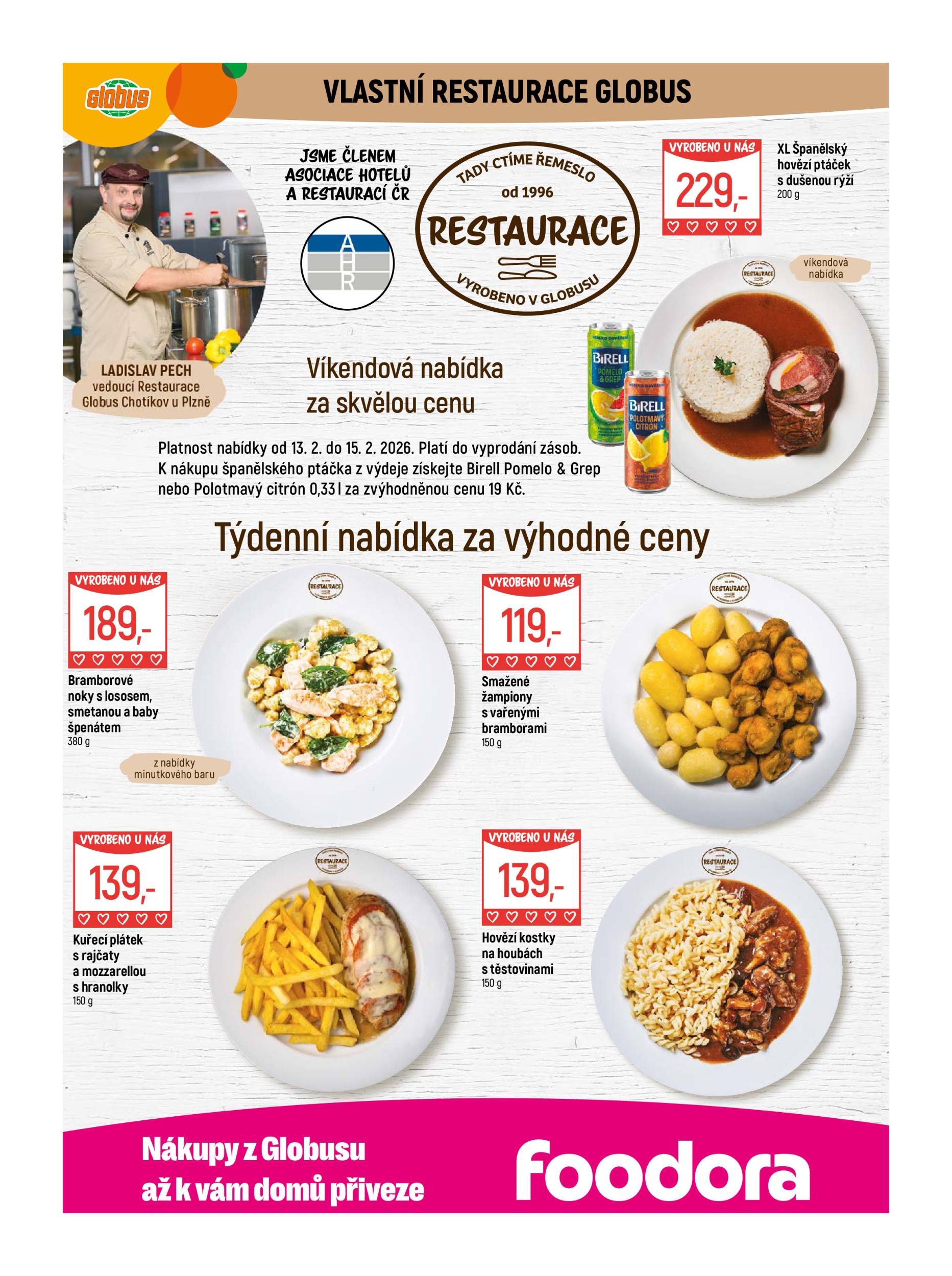 globus - Globus - Plzeň - Chotíkov leták platný od středy 11.02.2026 do úterý 17.02.2026 - page: 9