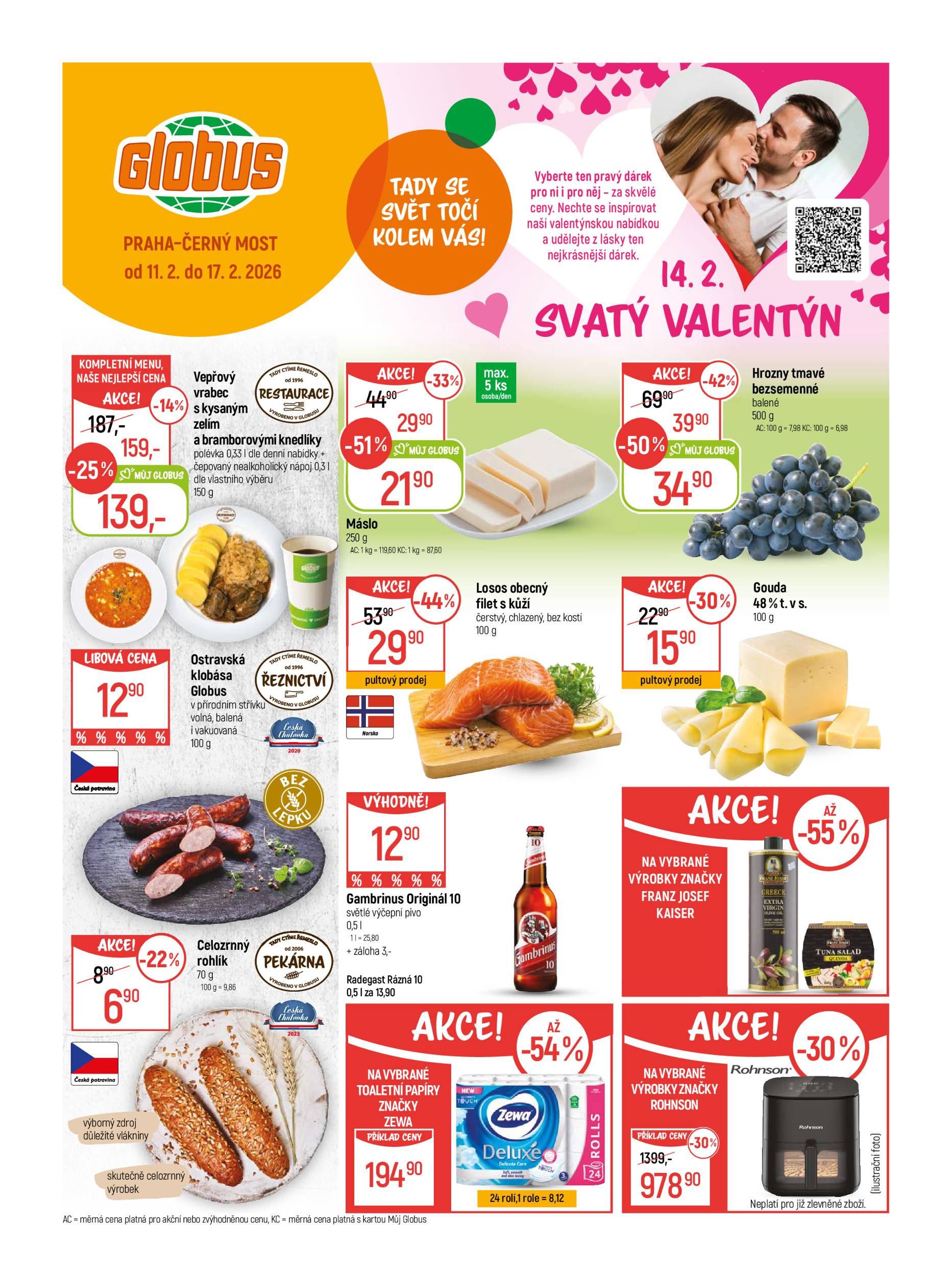 globus - Globus - Praha - Černý Most leták platný od středy 11.02.2026 do úterý 17.02.2026