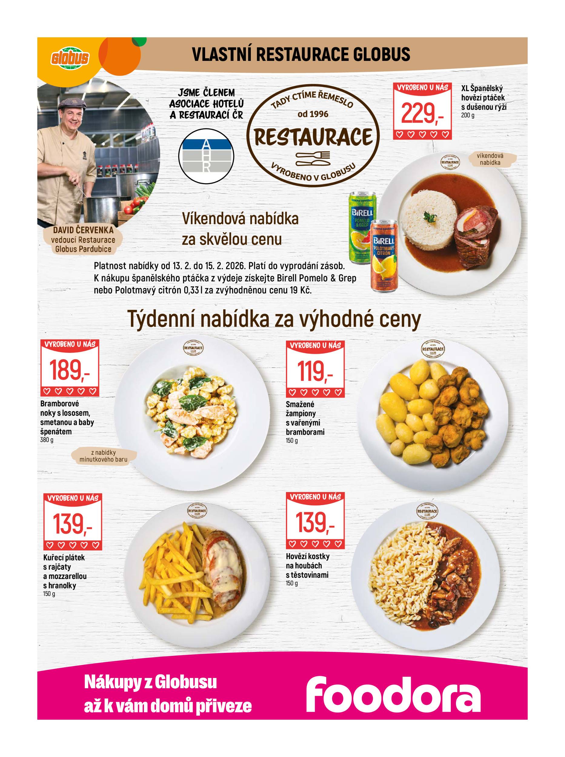 globus - Globus - Pardubice leták platný od středy 11.02.2026 do úterý 17.02.2026 - page: 9