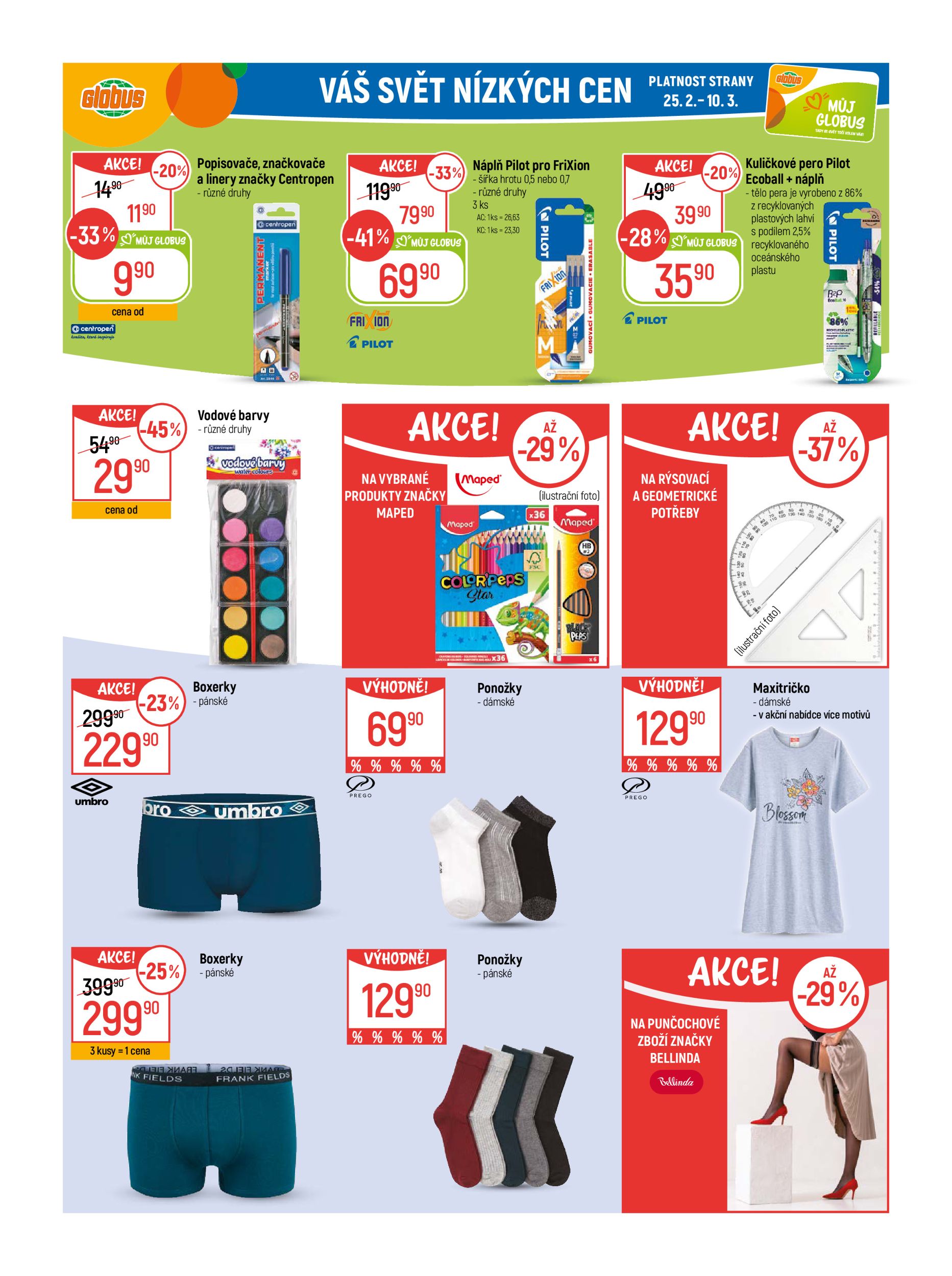 globus - Globus - Praha - Štěrboholy leták platný od středy 25.02.2026 do úterý 03.03.2026 - page: 29