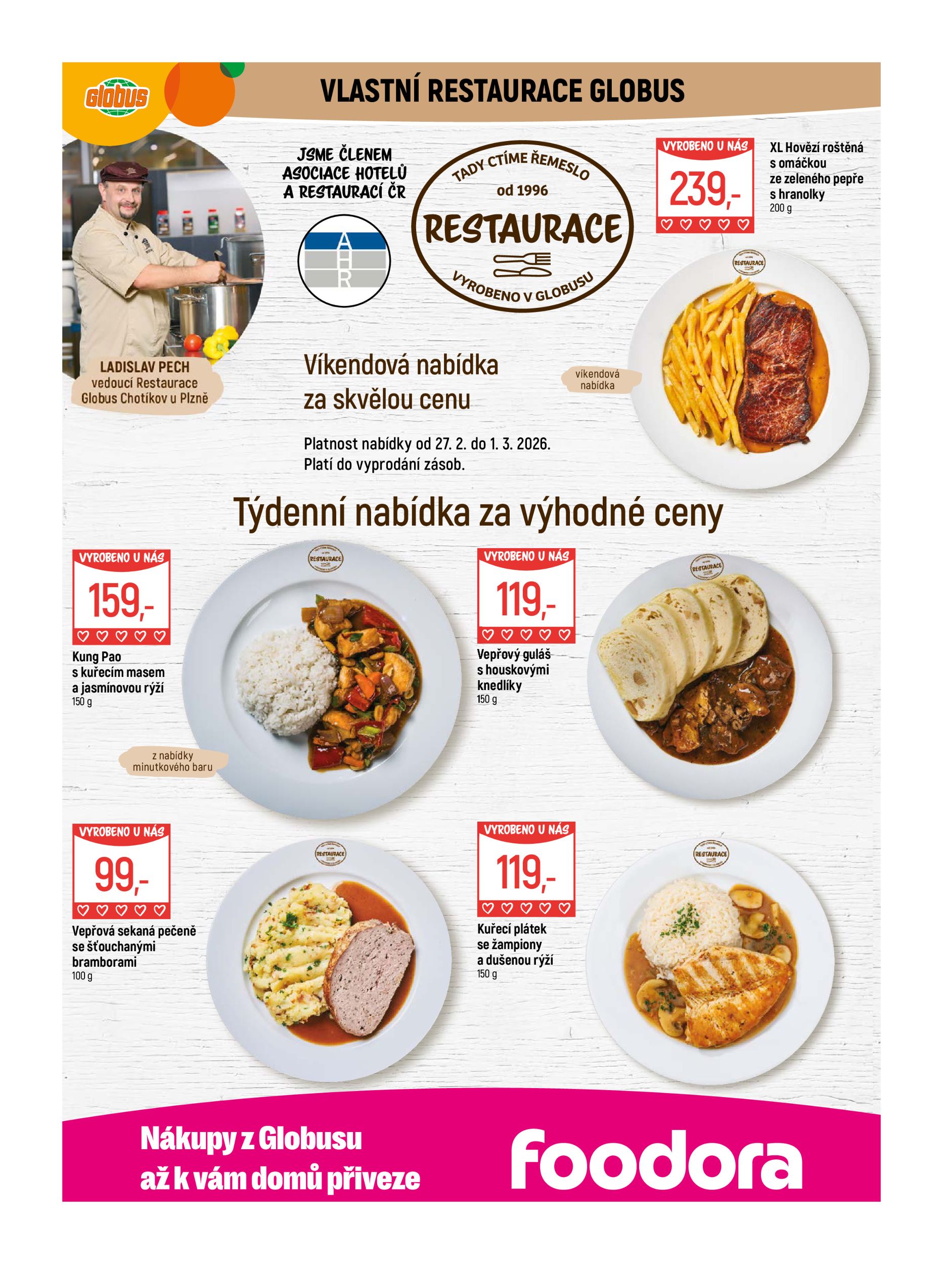 globus - Globus - Plzeň - Chotíkov leták platný od středy 25.02.2026 do úterý 03.03.2026 - page: 8
