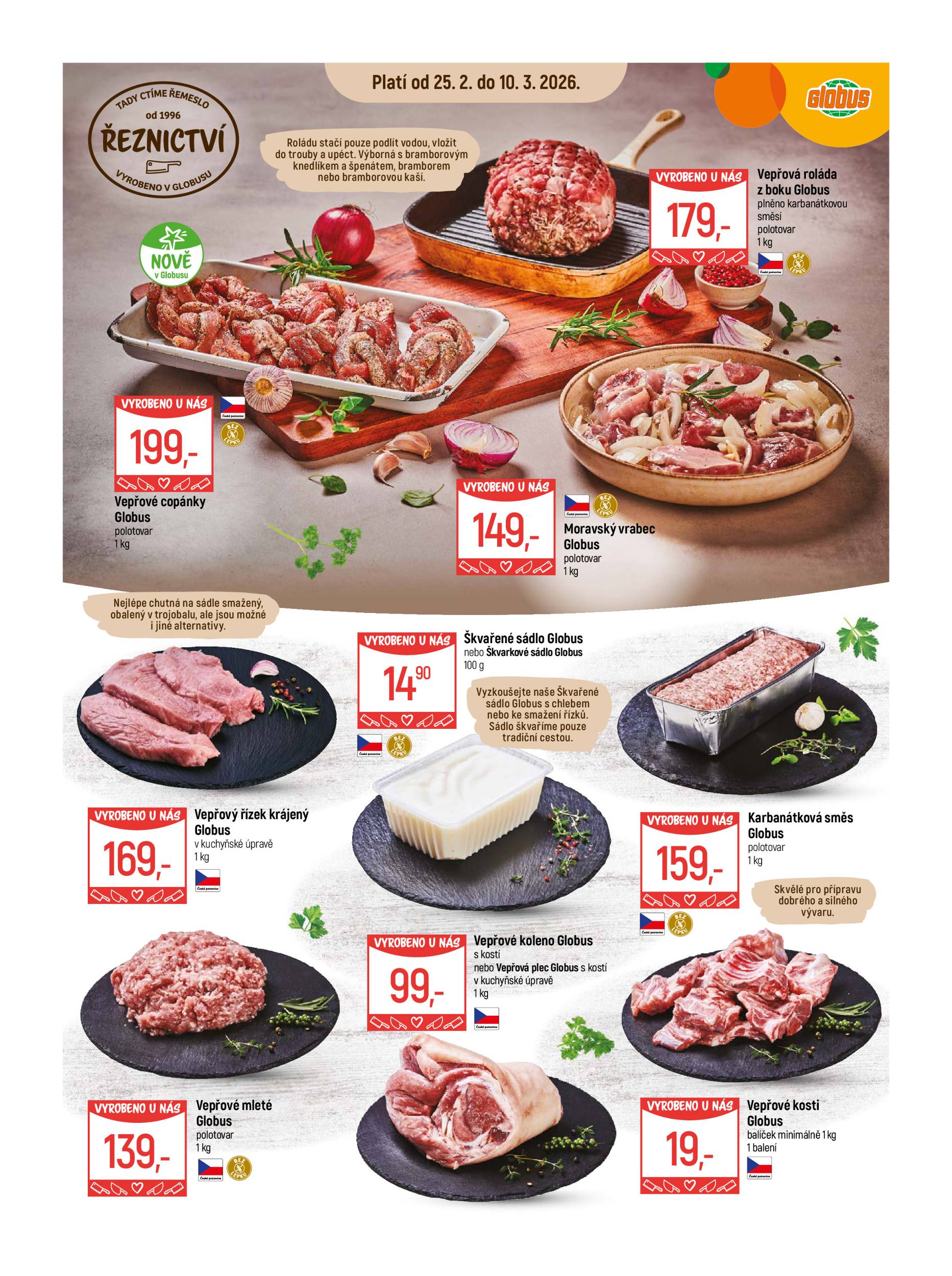 globus - Globus - Praha - Černý Most leták platný od středy 25.02.2026 do úterý 03.03.2026 - page: 11