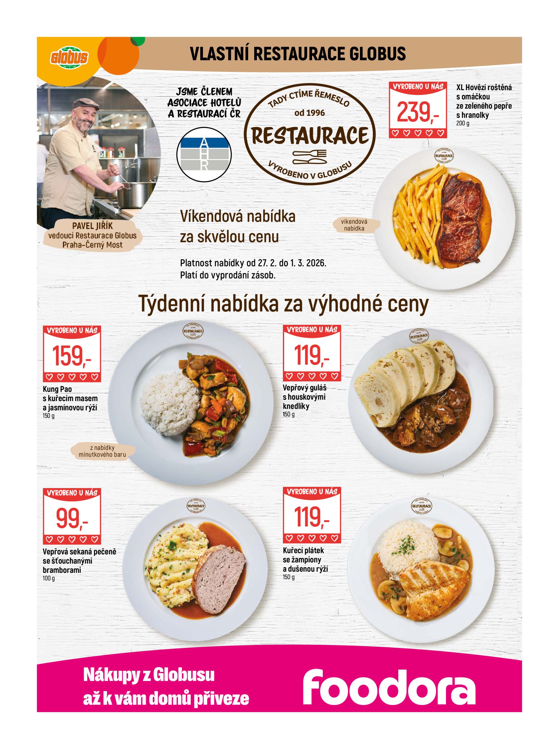 globus - Globus - Praha - Černý Most leták platný od středy 25.02.2026 do úterý 03.03.2026 - page: 8