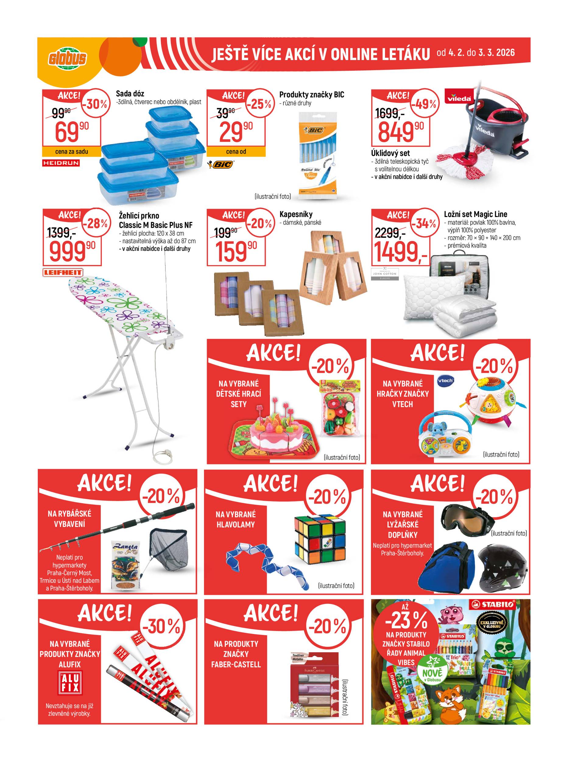globus - Globus - Praha - Černý Most leták platný od středy 25.02.2026 do úterý 03.03.2026 - page: 39