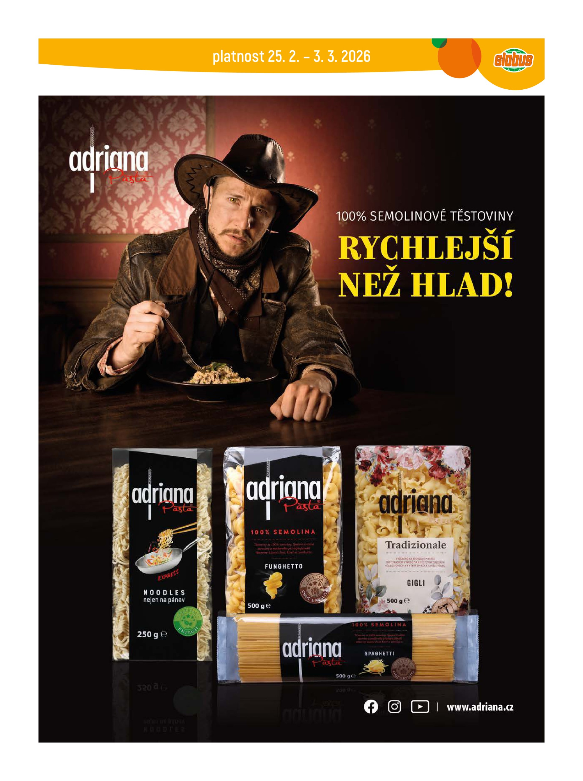 globus - Globus - Praha - Černý Most leták platný od středy 25.02.2026 do úterý 03.03.2026 - page: 23