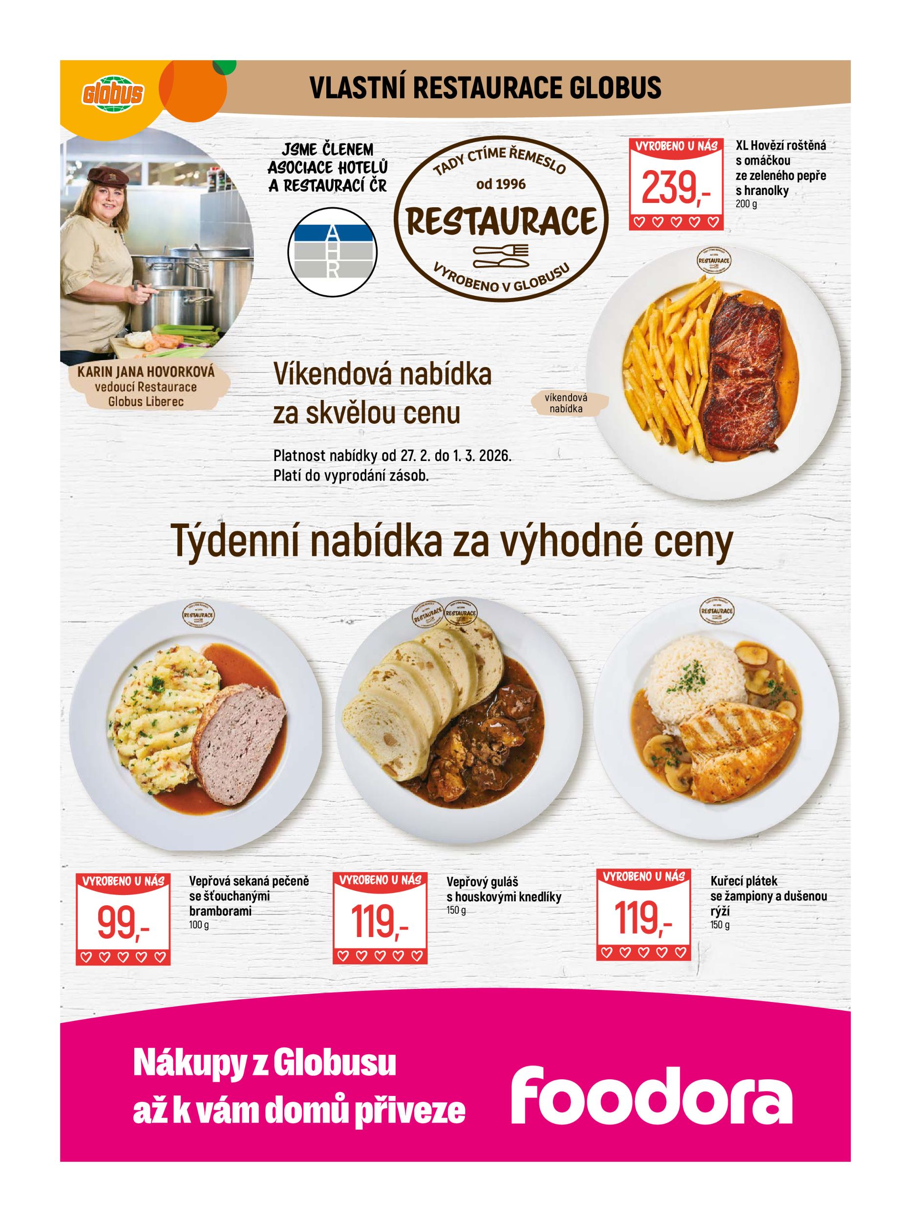 globus - Globus - Liberec leták platný od středy 25.02.2026 do úterý 03.03.2026 - page: 8