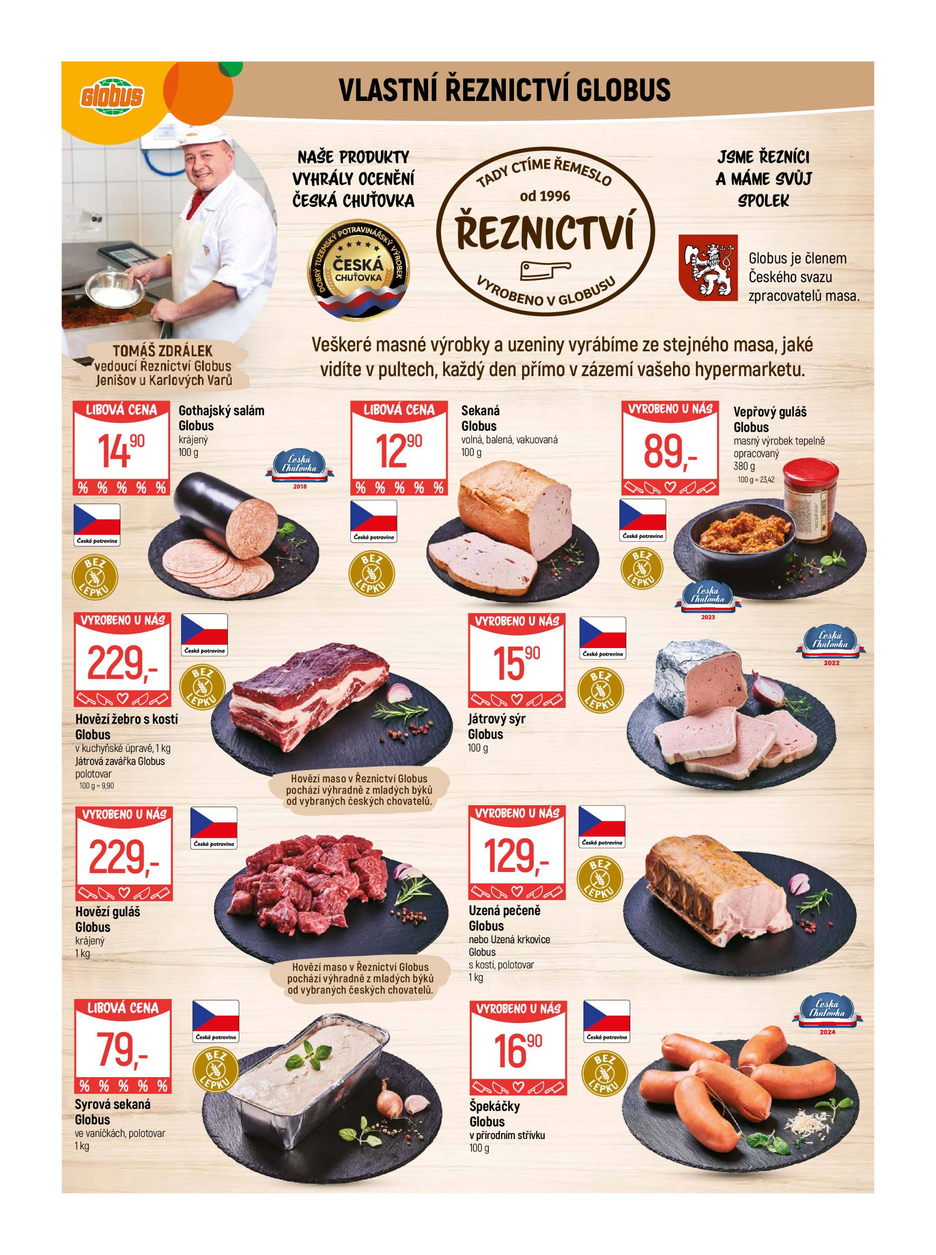 globus - Globus - Karlovy Vary - Jenišov leták platný od středy 25.02.2026 do úterý 03.03.2026 - page: 6