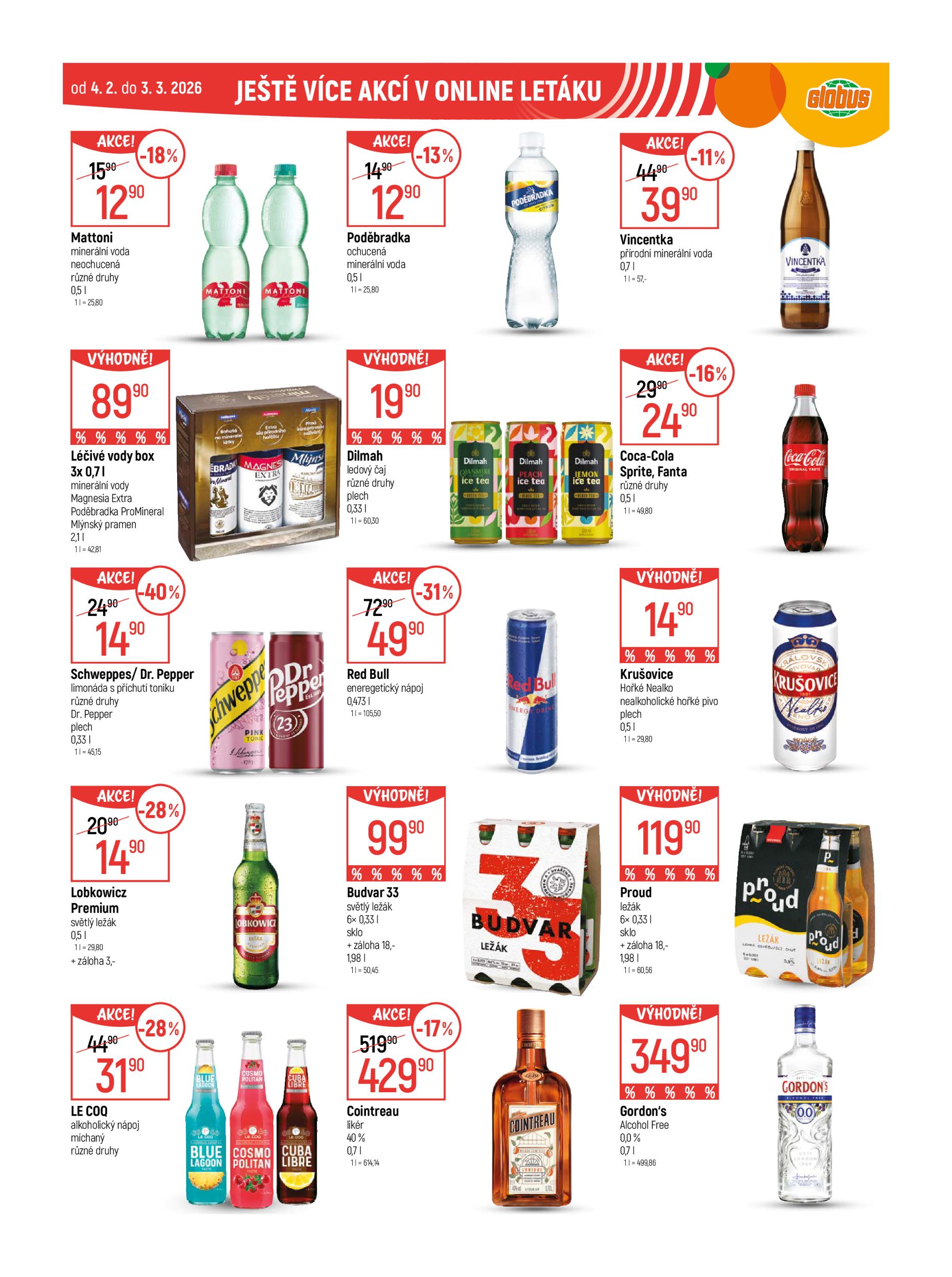 globus - Globus - Chomutov leták platný od středy 25.02.2026 do úterý 03.03.2026 - page: 36