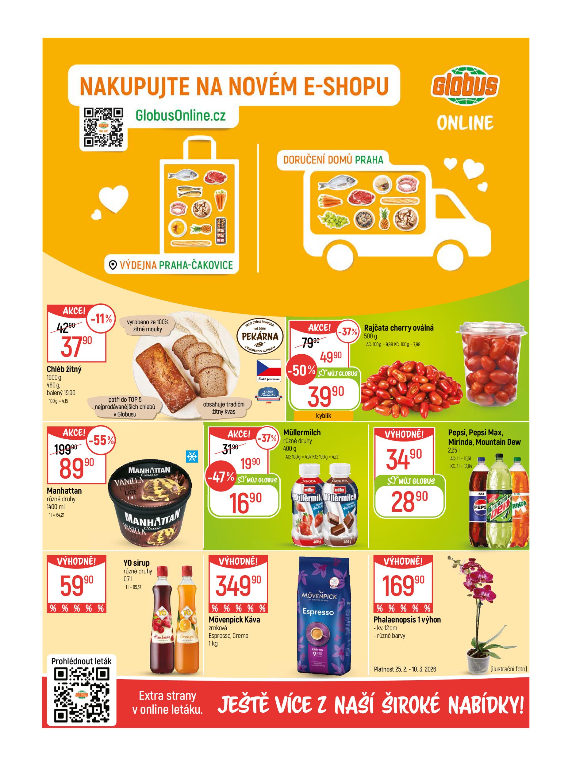 globus - Globus - Praha - Čakovice leták platný od středy 25.02.2026 do úterý 03.03.2026 - page: 2