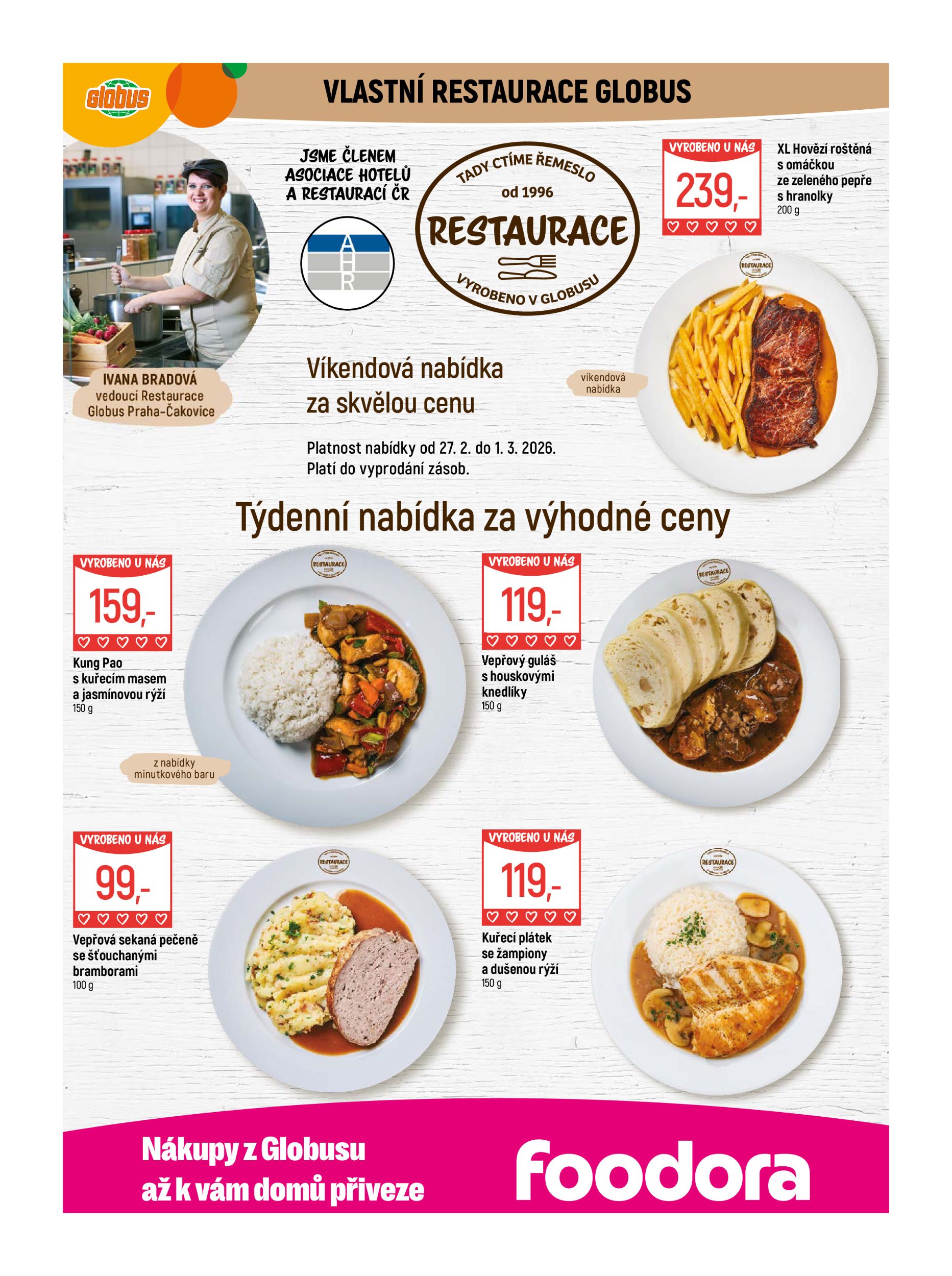 globus - Globus - Praha - Čakovice leták platný od středy 25.02.2026 do úterý 03.03.2026 - page: 8