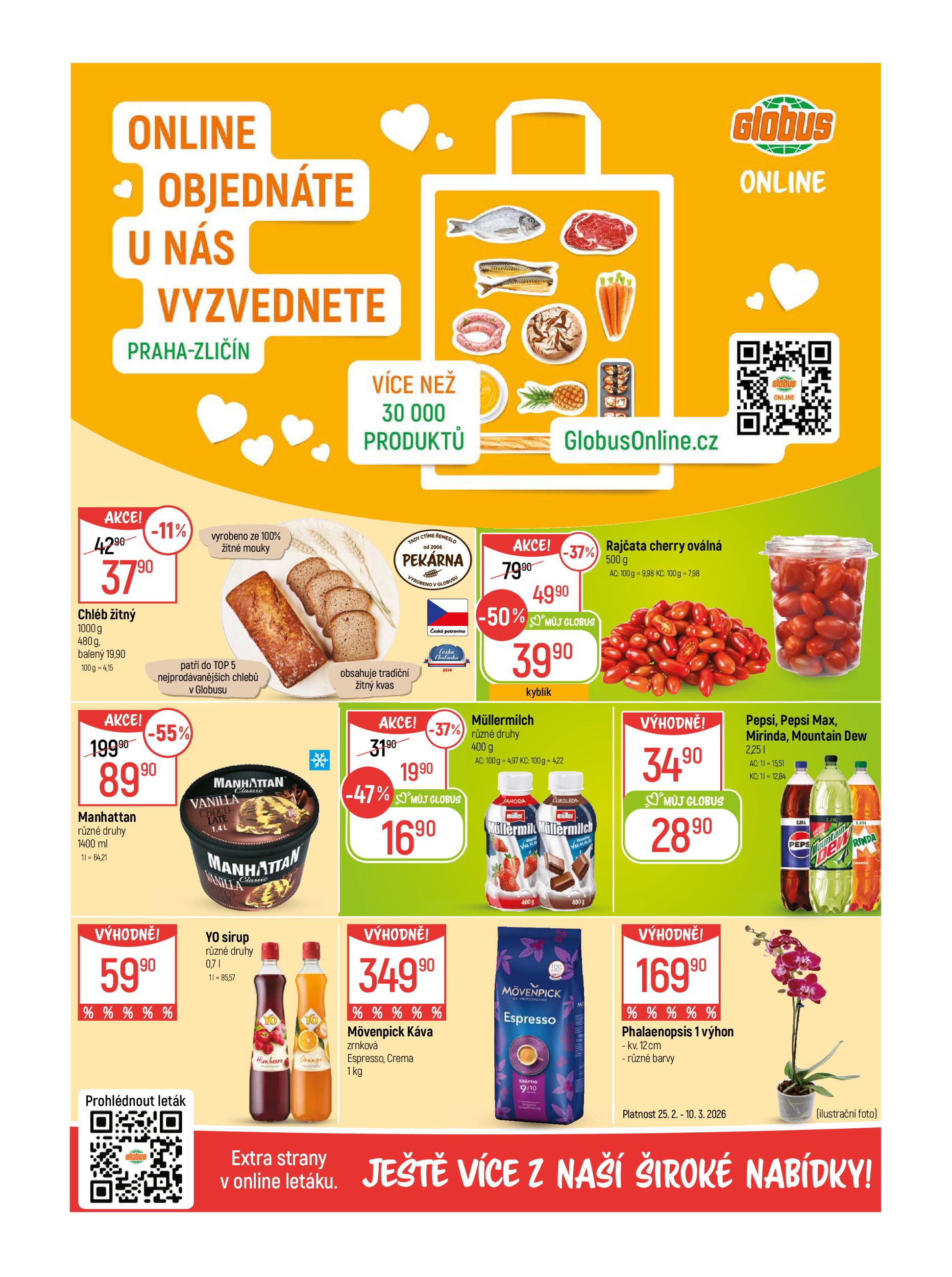 globus - Globus - Praha - Zličín leták platný od středy 25.02.2026 do úterý 03.03.2026 - page: 2