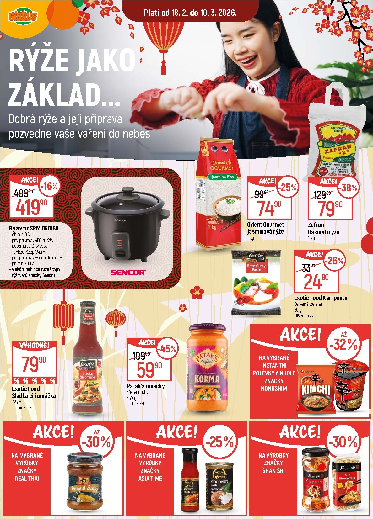 globus - Globus - Chuť Asie leták platný od středy 18.02.2026 do úterý 10.03.2026 - page: 3