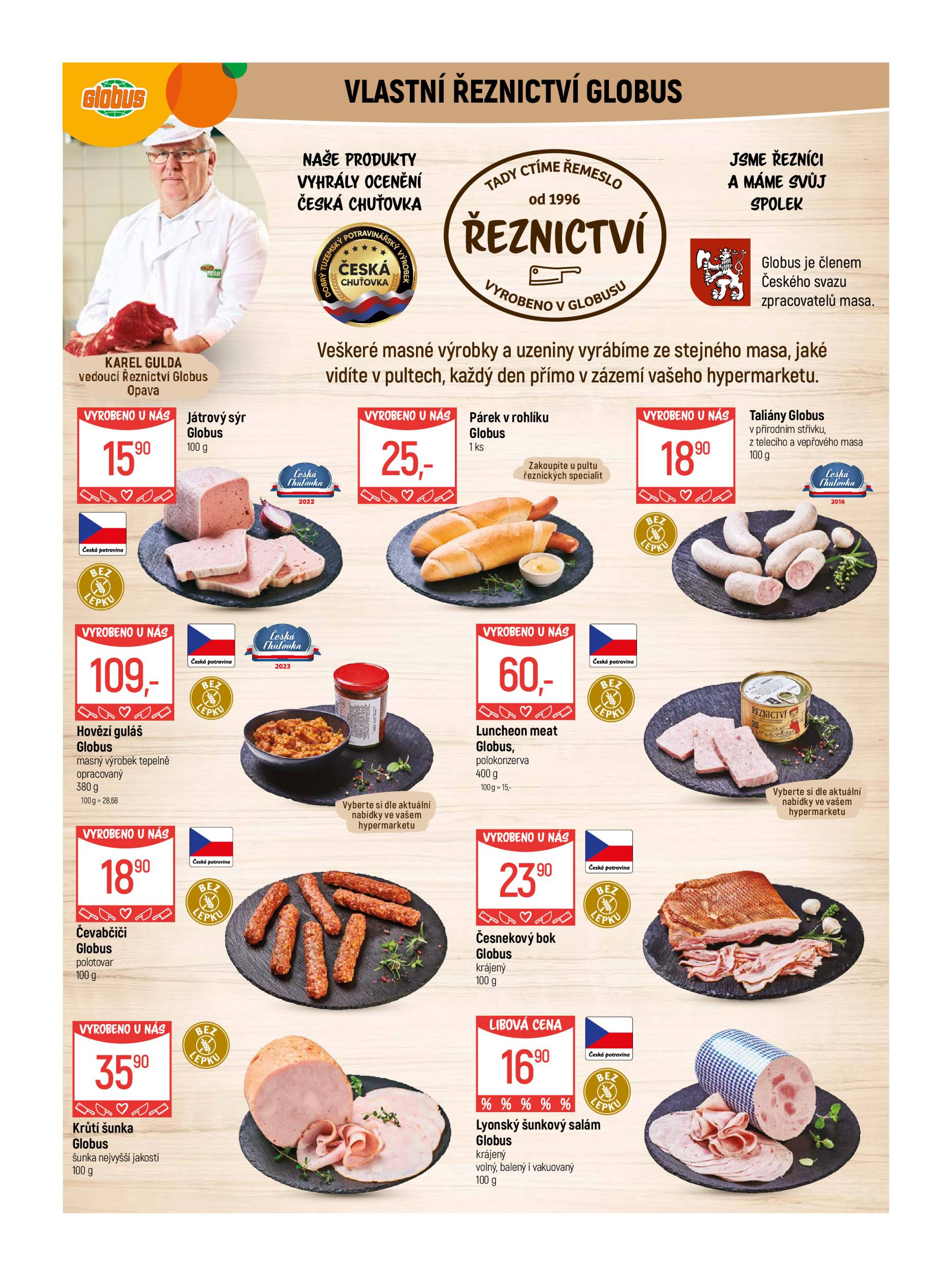 globus - Globus - Opava leták platný od středy 11.03.2026 do úterý 17.03.2026 - page: 6